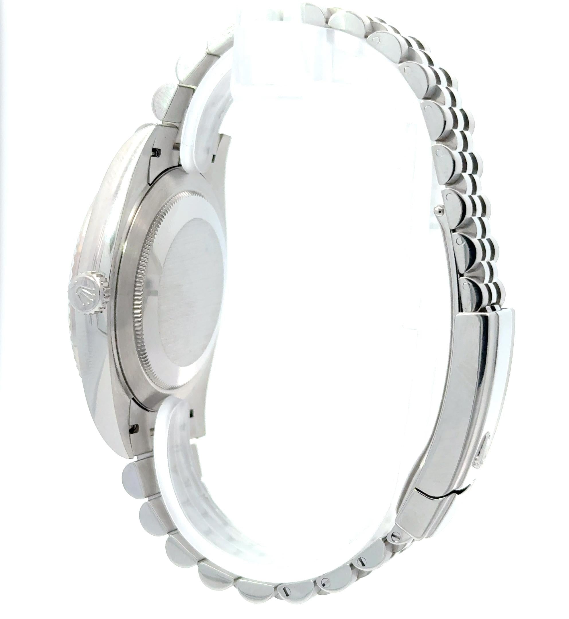 Rolex 2024 Datejust 126334 41mm Rhodium Dial Jubilee Watch w/ Box and Papers