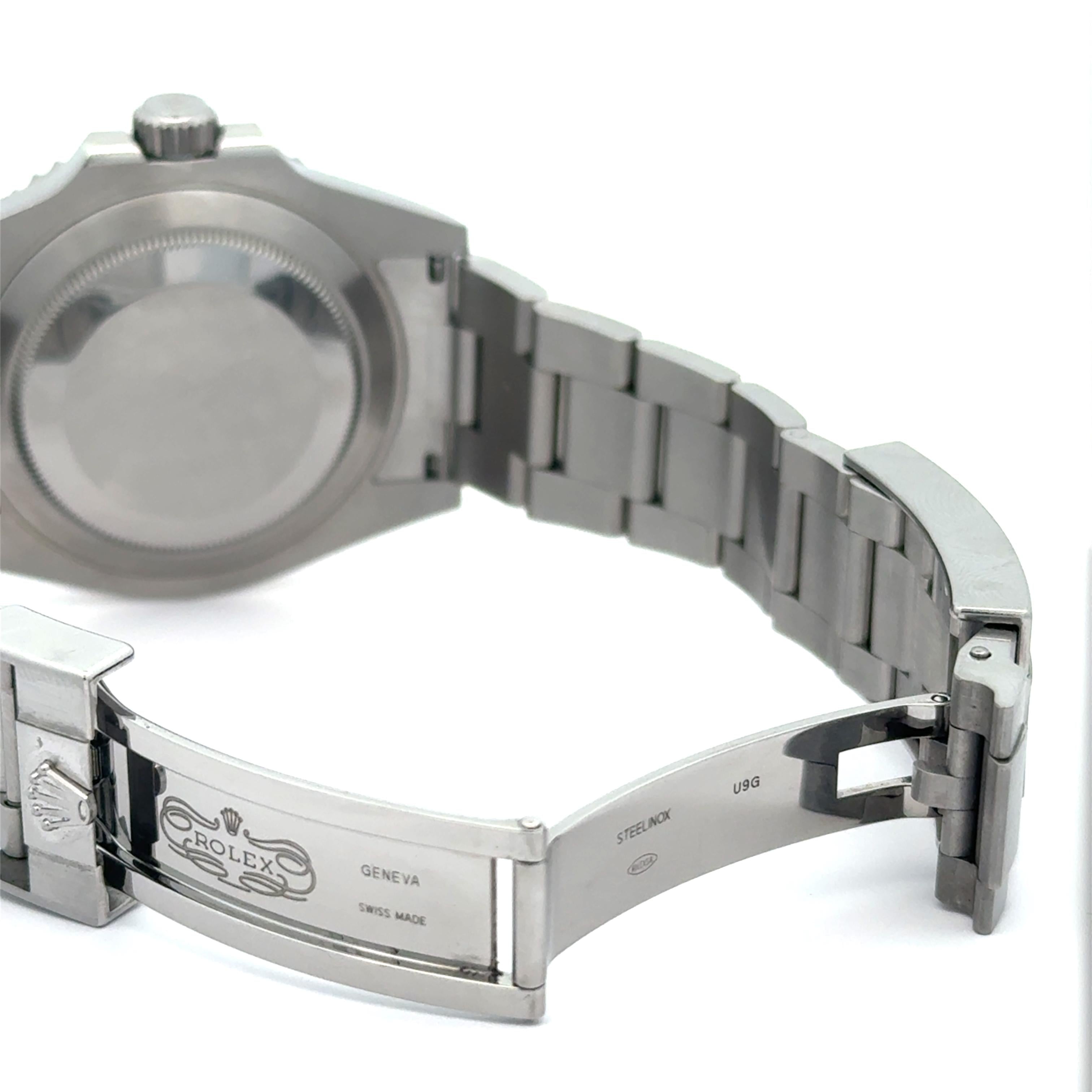 Rolex 2021 Submariner No Date 124060 Stainless Steel 41mm Watch w/ Card and Box