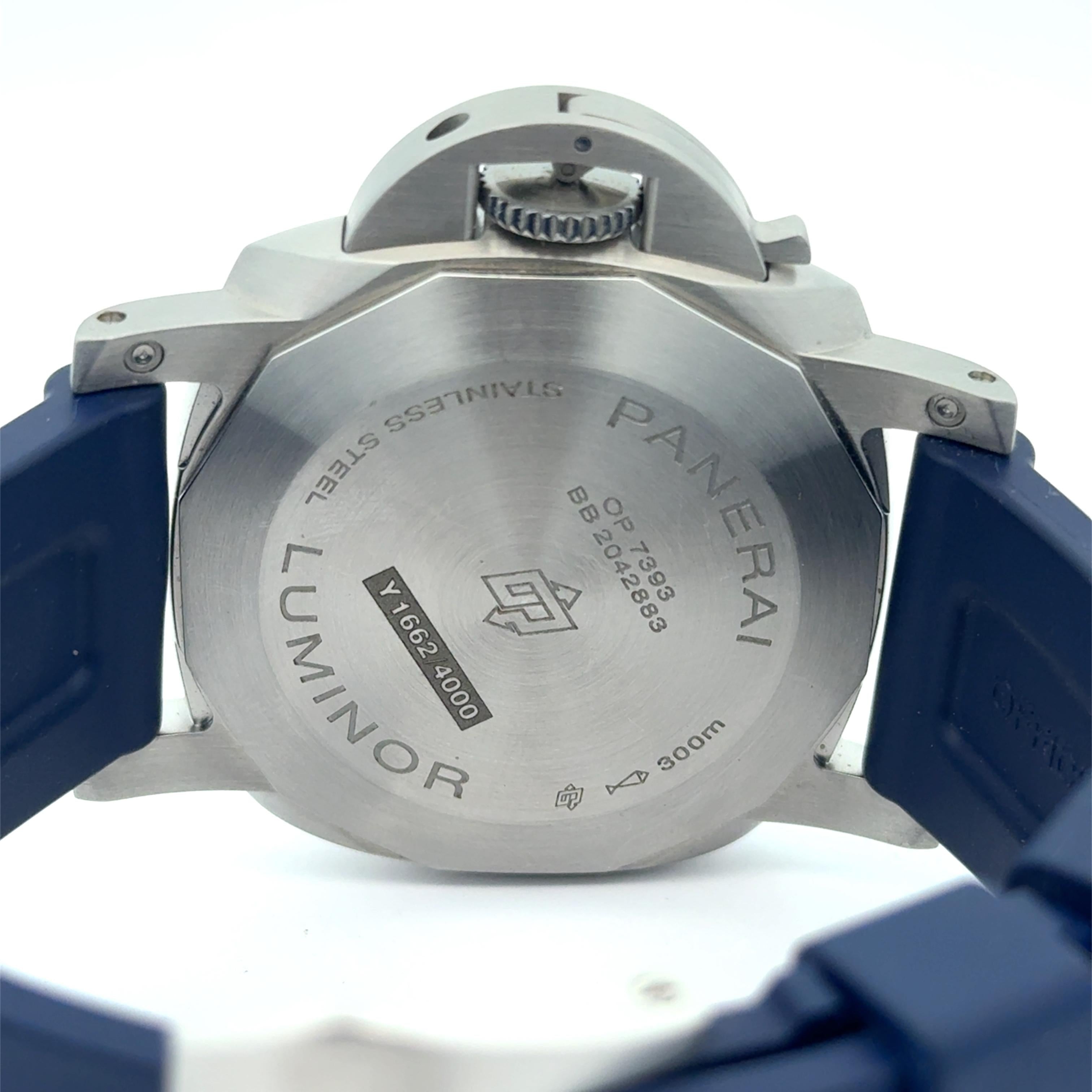 2023 Panerai Luminor Marina - PAM01314 44mm Stainless Steel White Dial Watch