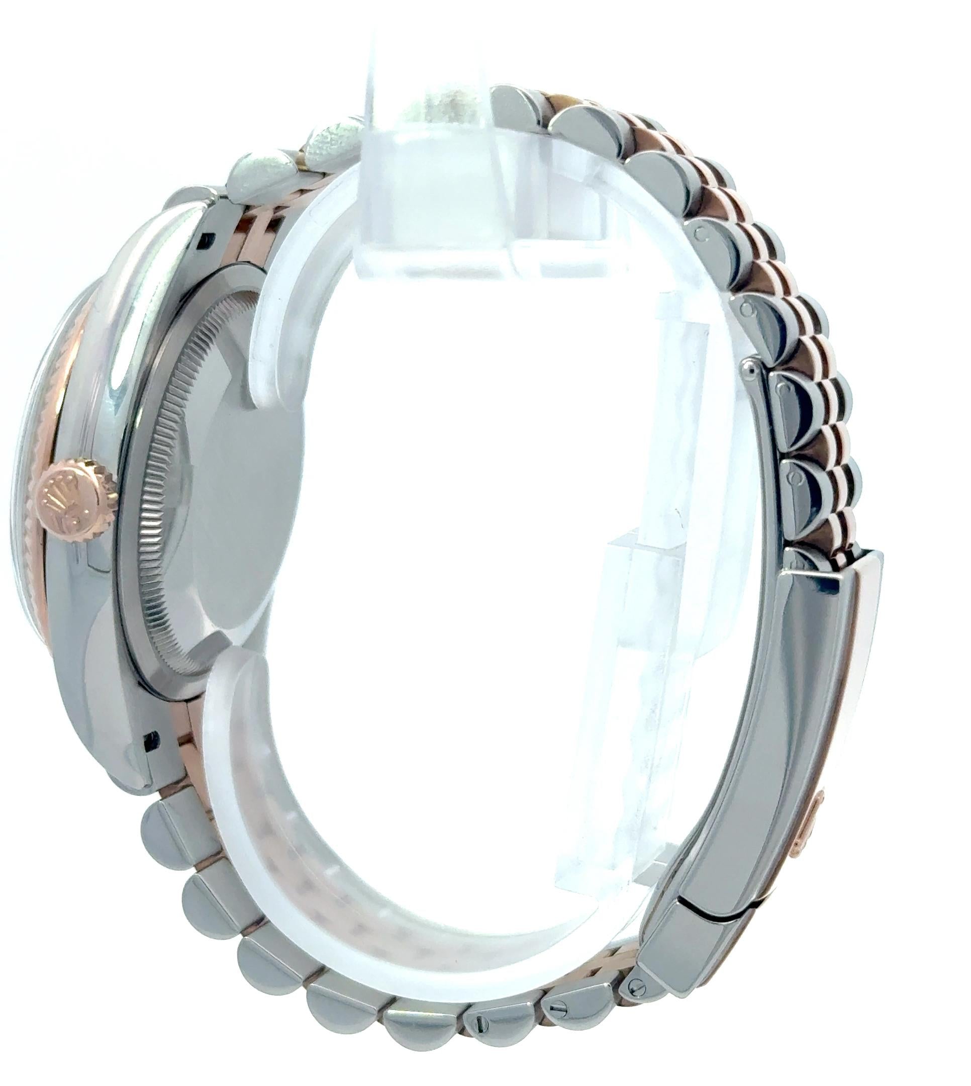 Rolex 2020 Datejust 126231 Two Tone 36mm Rhodium Dial Watch w/ Box and Papers