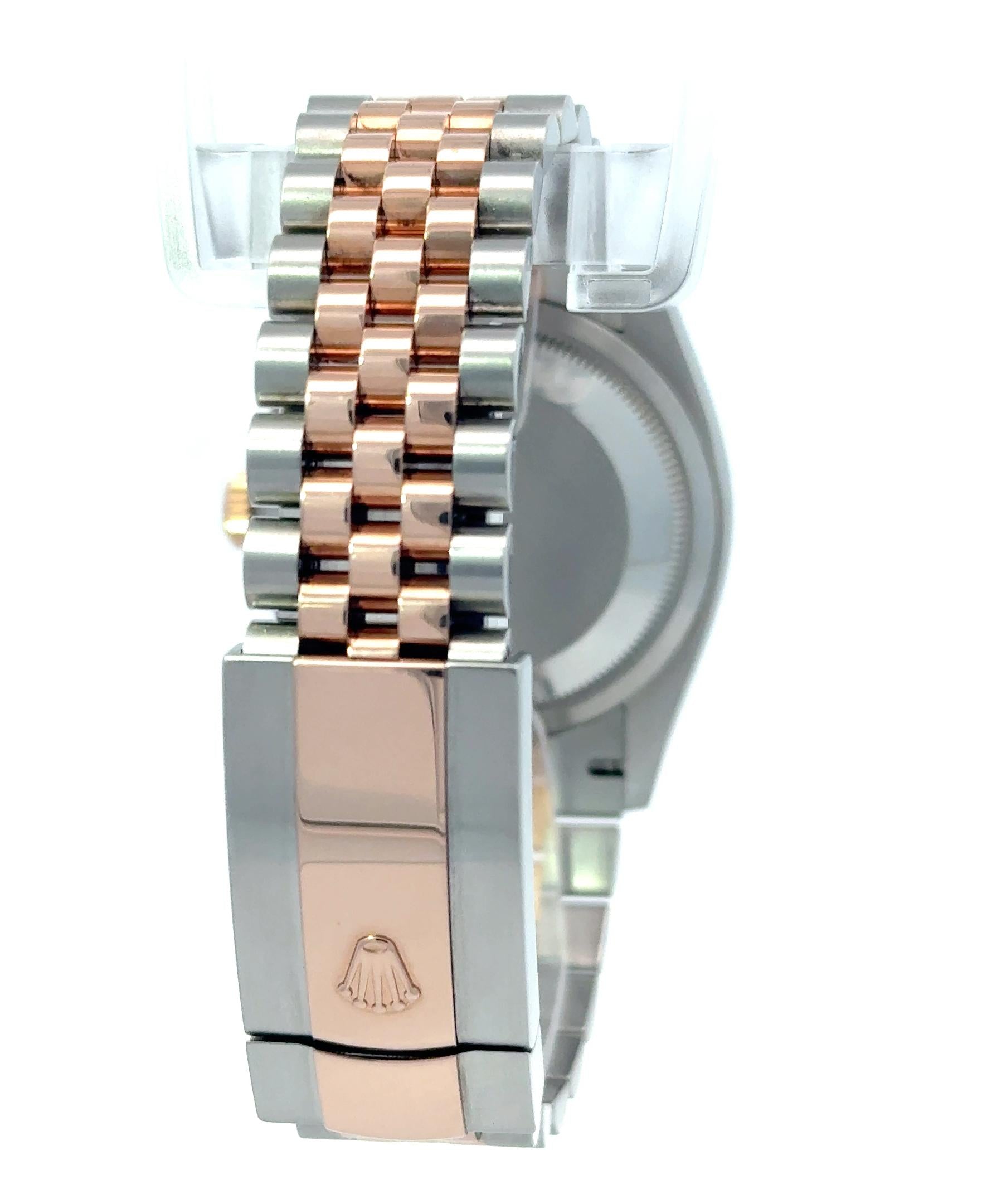 Rolex 2020 Datejust 126231 Two Tone 36mm Rhodium Dial Watch w/ Box and Papers