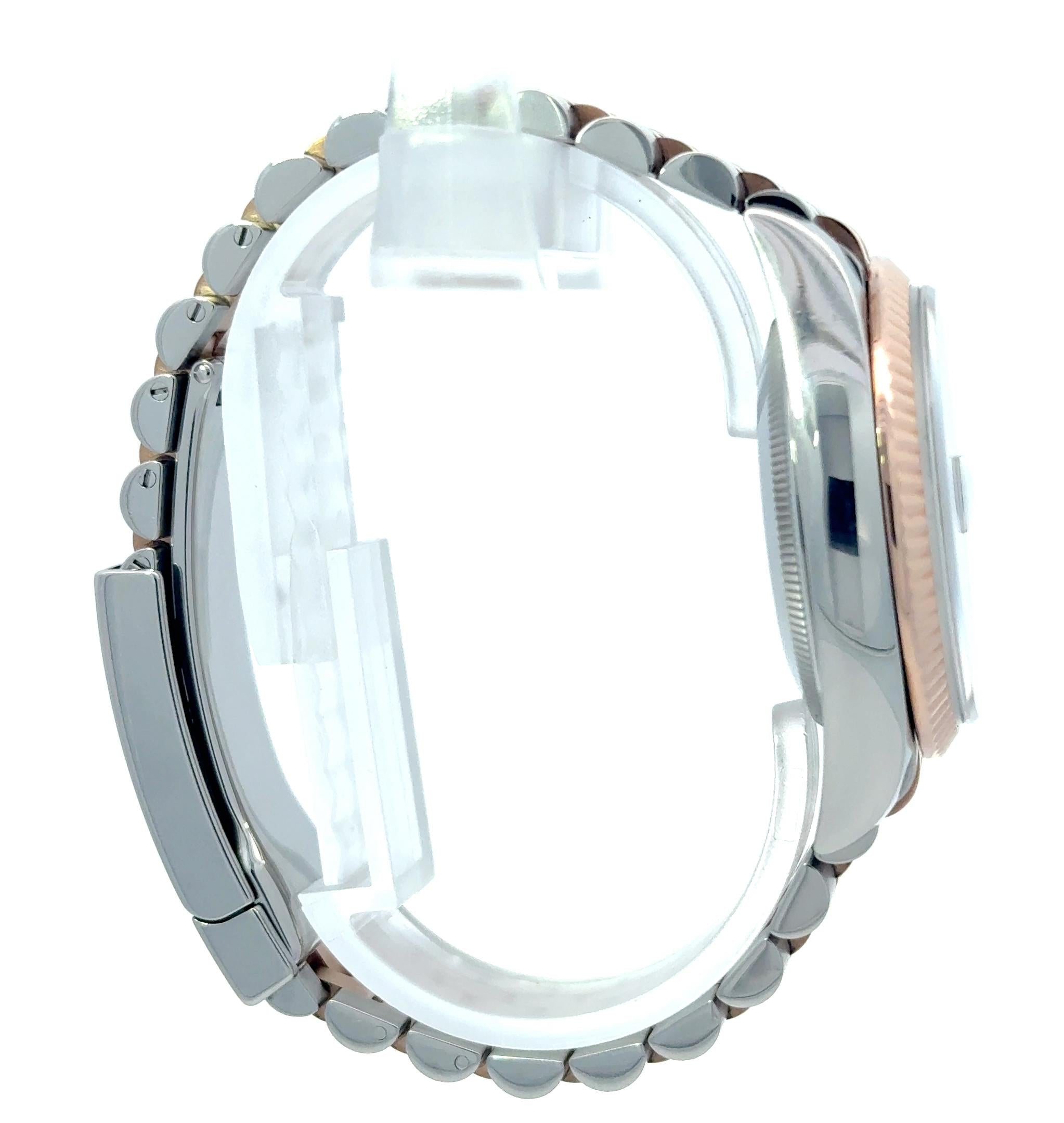 Rolex 2020 Datejust 126231 Two Tone 36mm Rhodium Dial Watch w/ Box and Papers