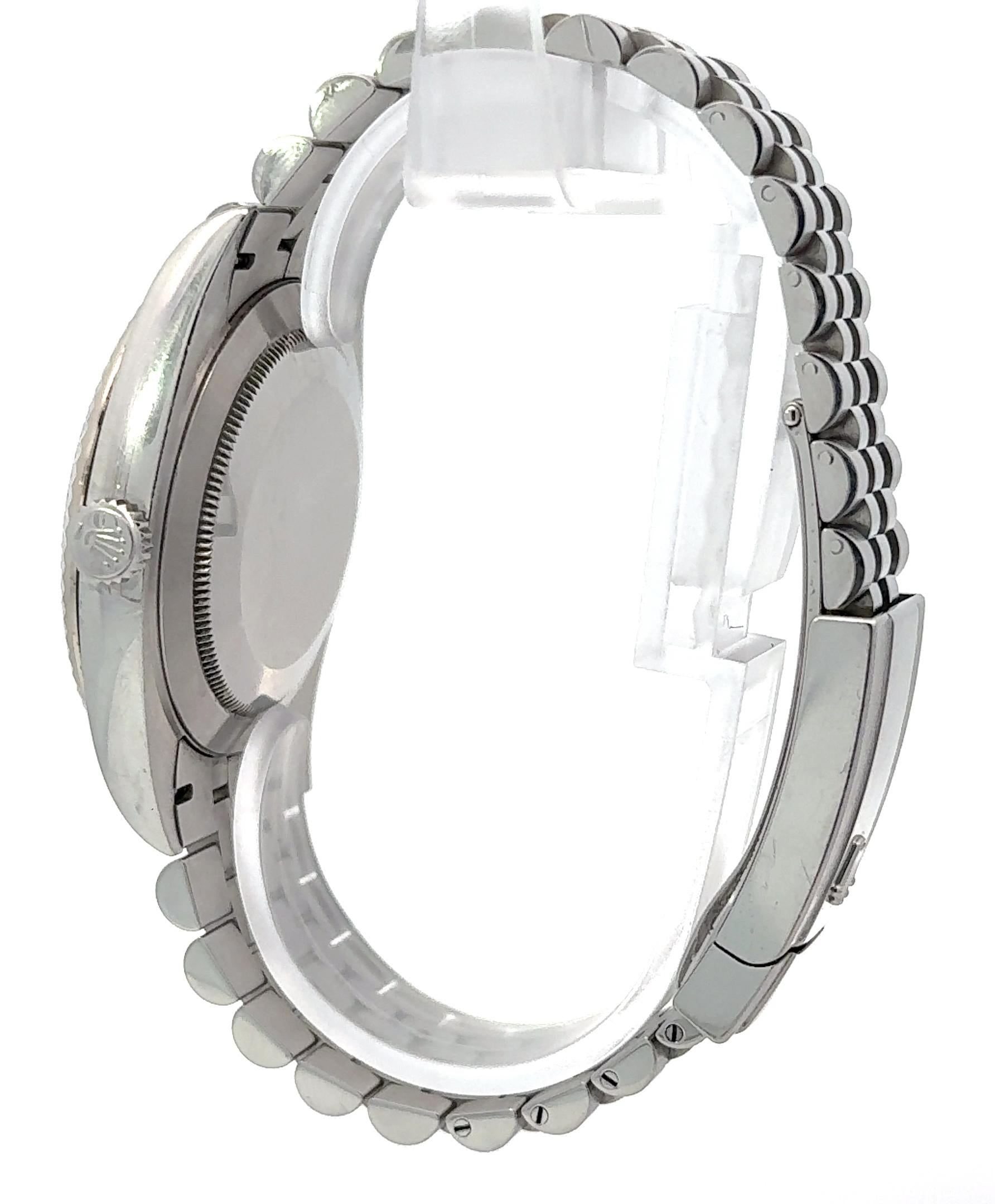 Rolex 2022 Datejust - 126334 Green Mint Dial Jubilee Watch w/ Card and Booklet