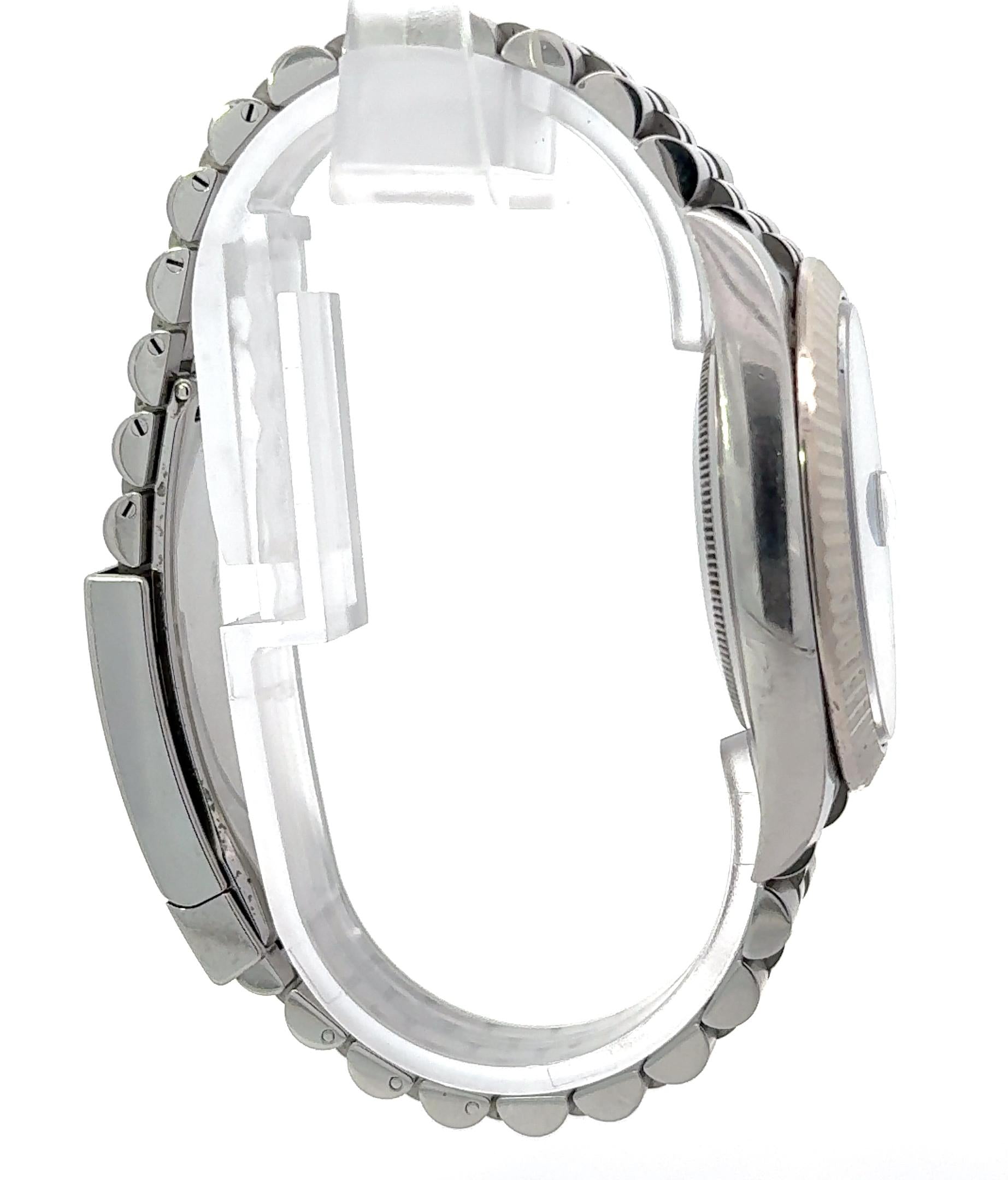 Rolex 2022 Datejust - 126334 Green Mint Dial Jubilee Watch w/ Card and Booklet