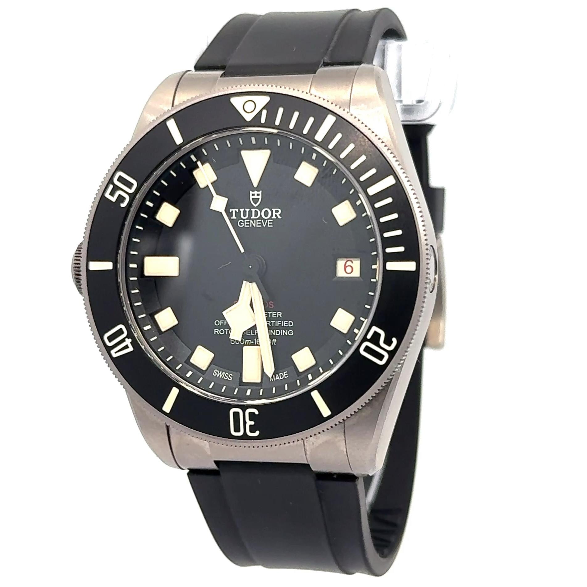 Tudor Pelagos 25610TNL Titanium 42mm Left Handed Diver Watch w/ Box and Papers