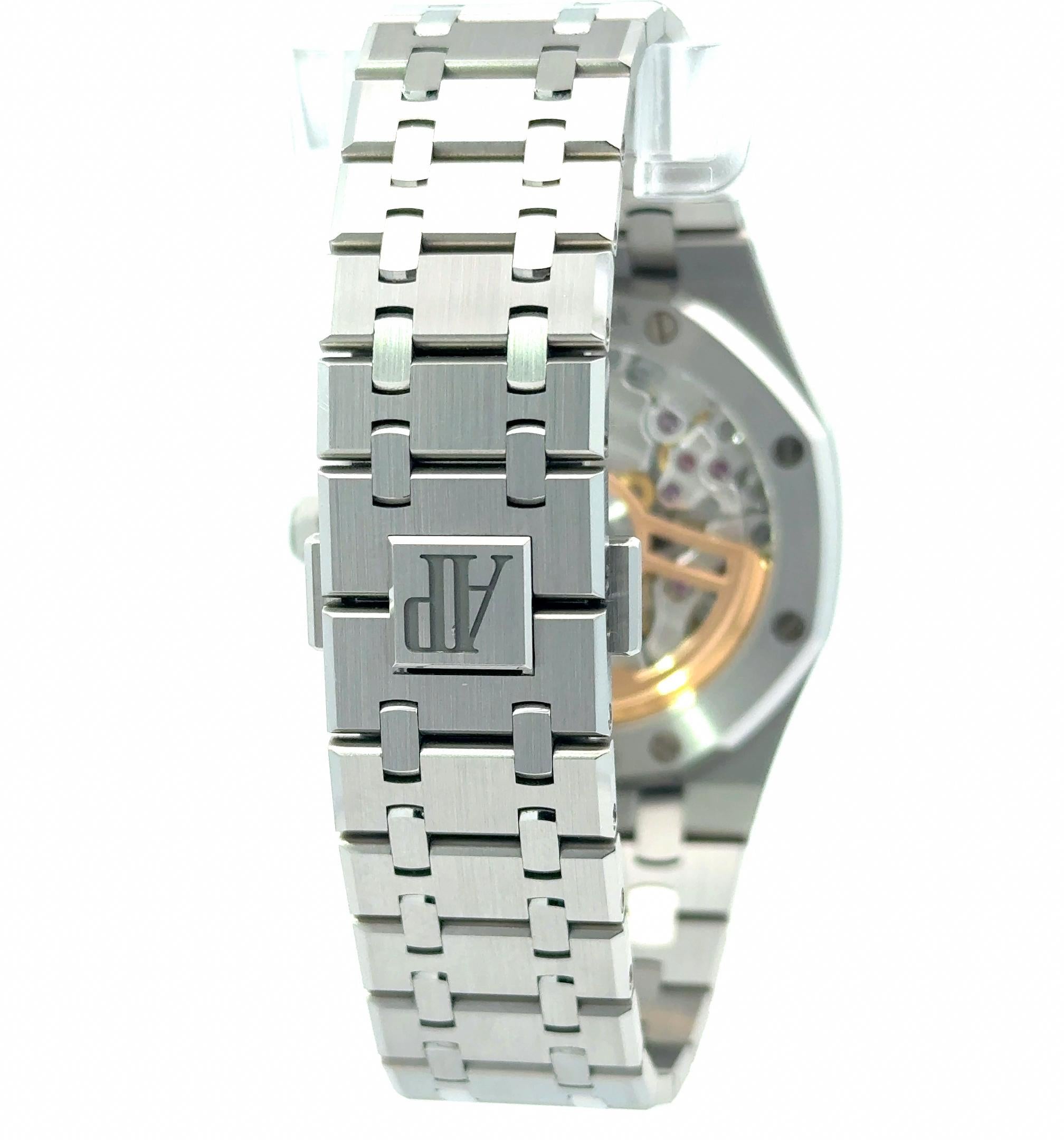 Audemars Piguet Royal Oak 15510ST.OO.1320ST.09 Green Dial Watch w/ Box and Card