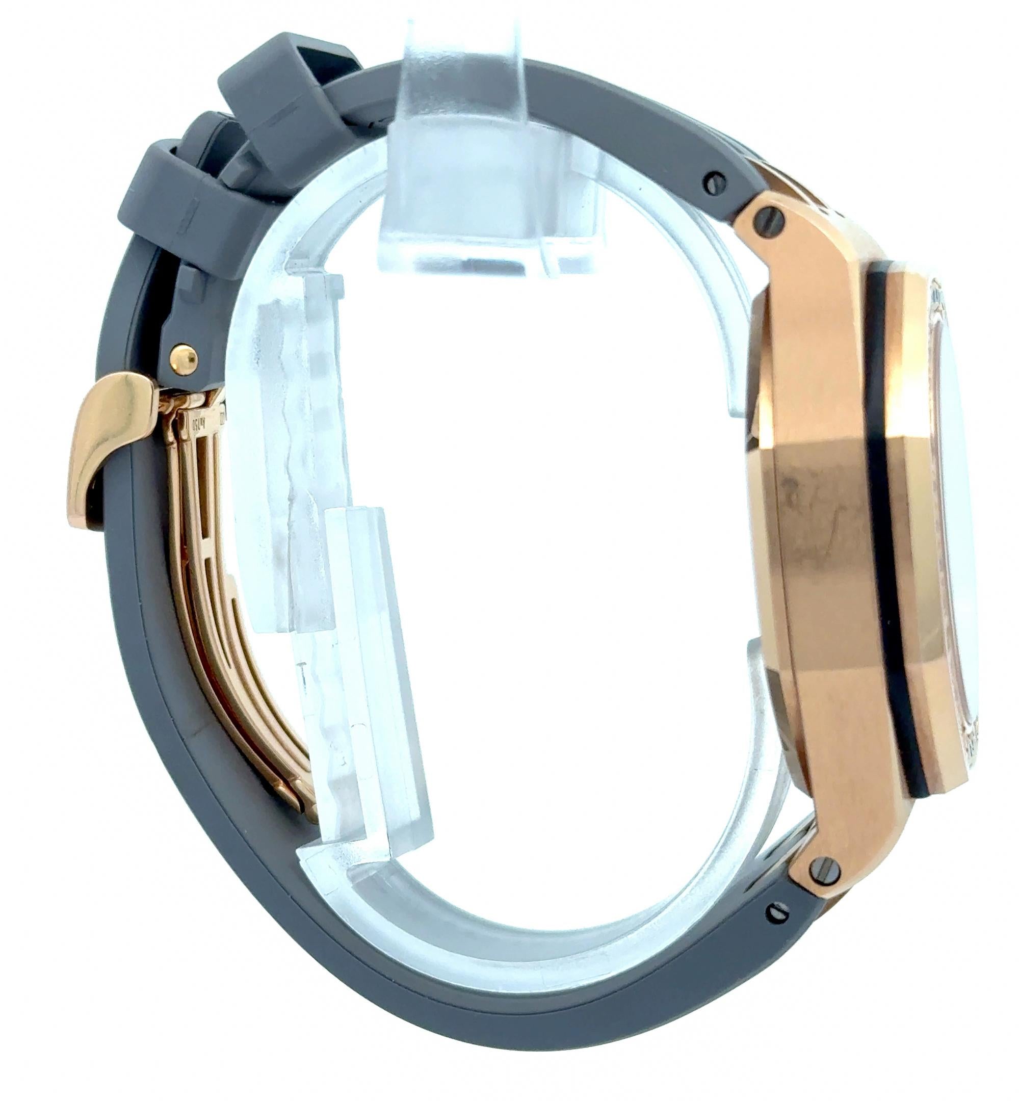 Audemars Piguet Royal Oak Offshore Ref 26231OR Diamond Bezel Rose Gold Watch