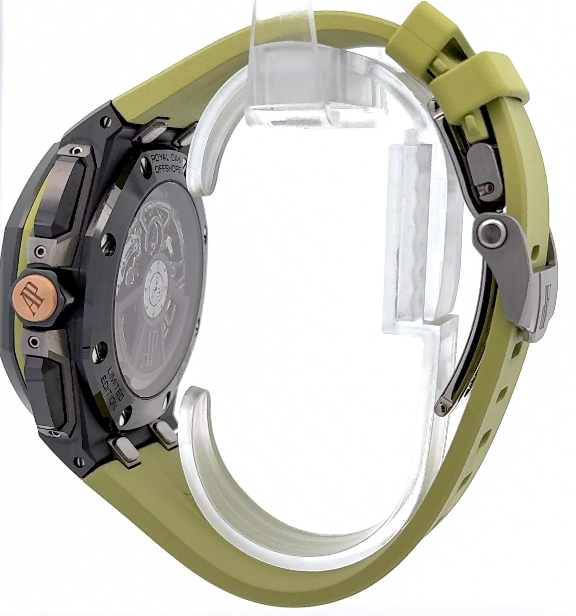 Audemars Piguet 26622CE Royal Oak Offshore Flying Tourbillon Chronograph Watch