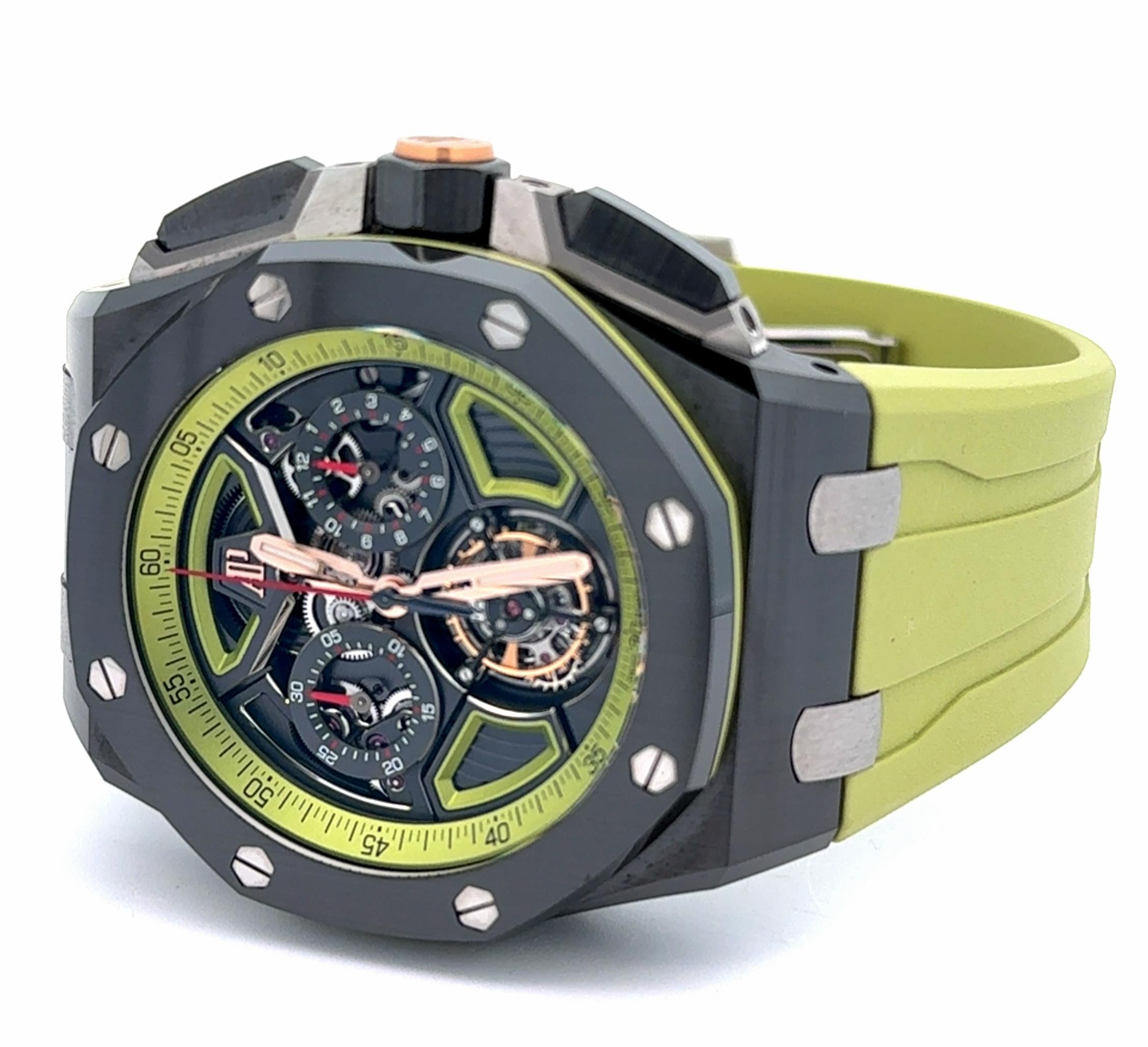 Audemars Piguet 26622CE Royal Oak Offshore Flying Tourbillon Chronograph Watch