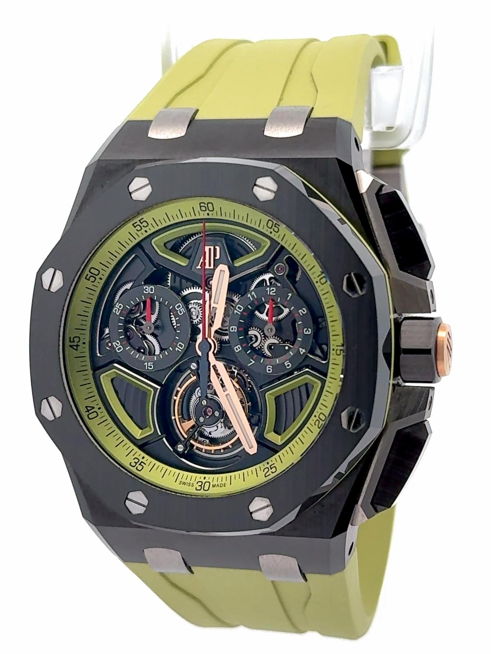 Audemars Piguet 26622CE Royal Oak Offshore Flying Tourbillon Chronograph Watch