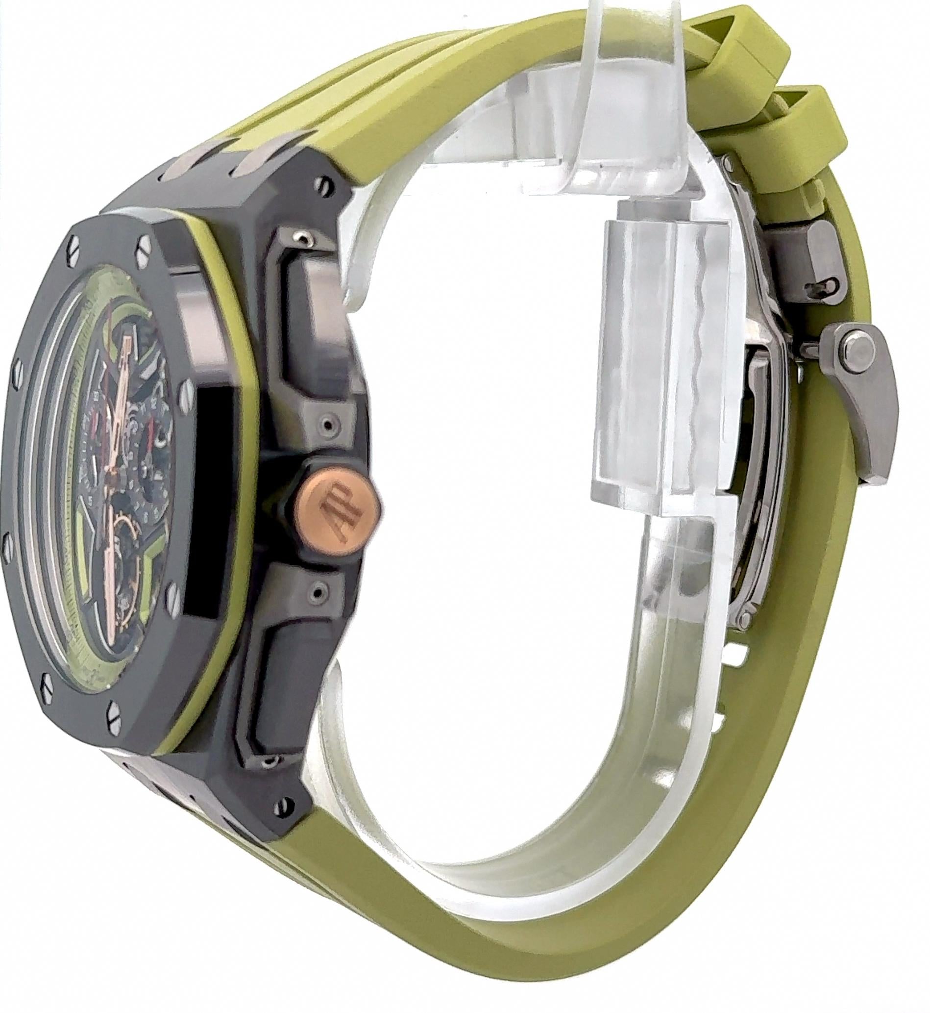 Audemars Piguet 26622CE Royal Oak Offshore Flying Tourbillon Chronograph Watch