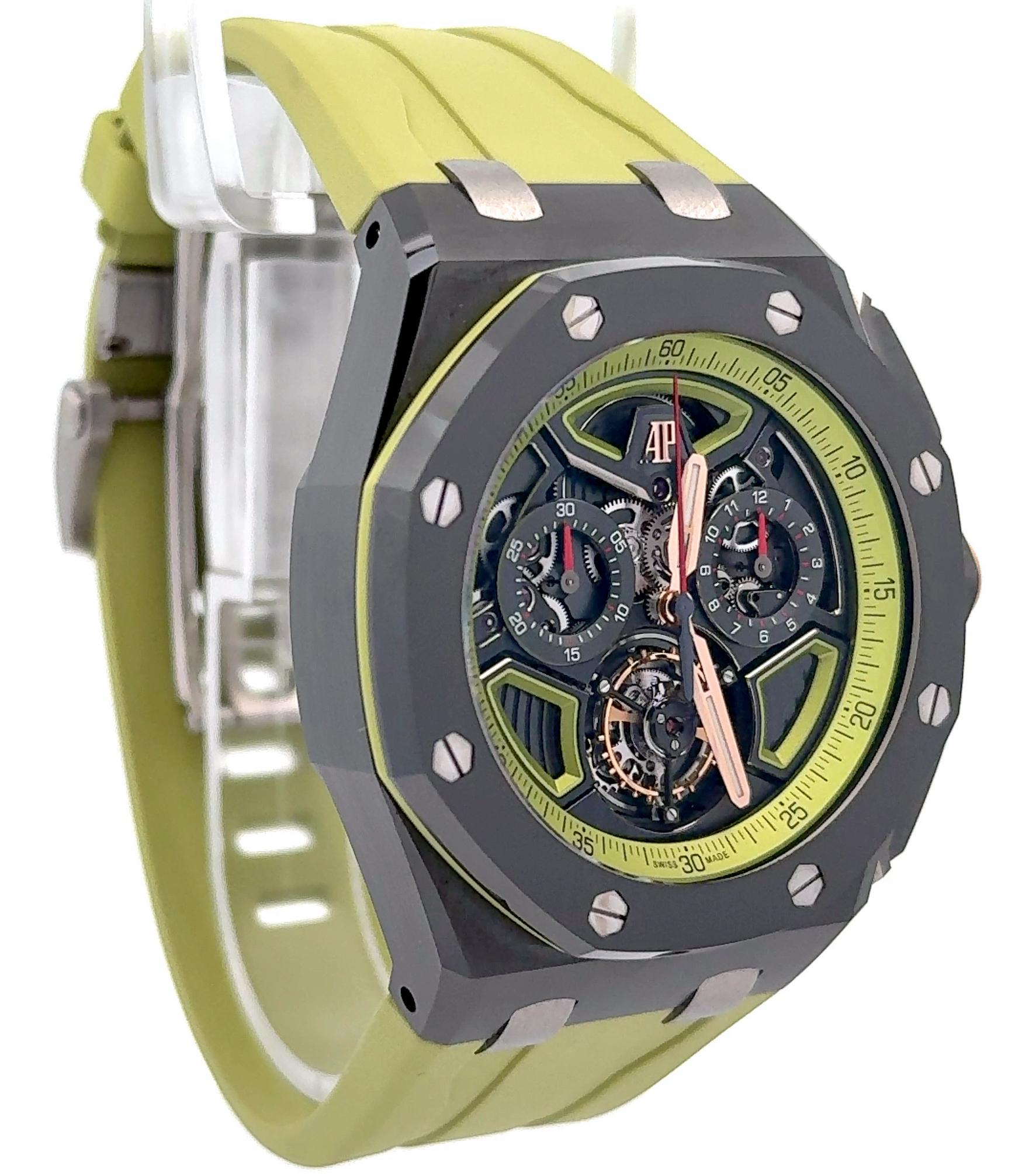 Audemars Piguet 26622CE Royal Oak Offshore Flying Tourbillon Chronograph Watch