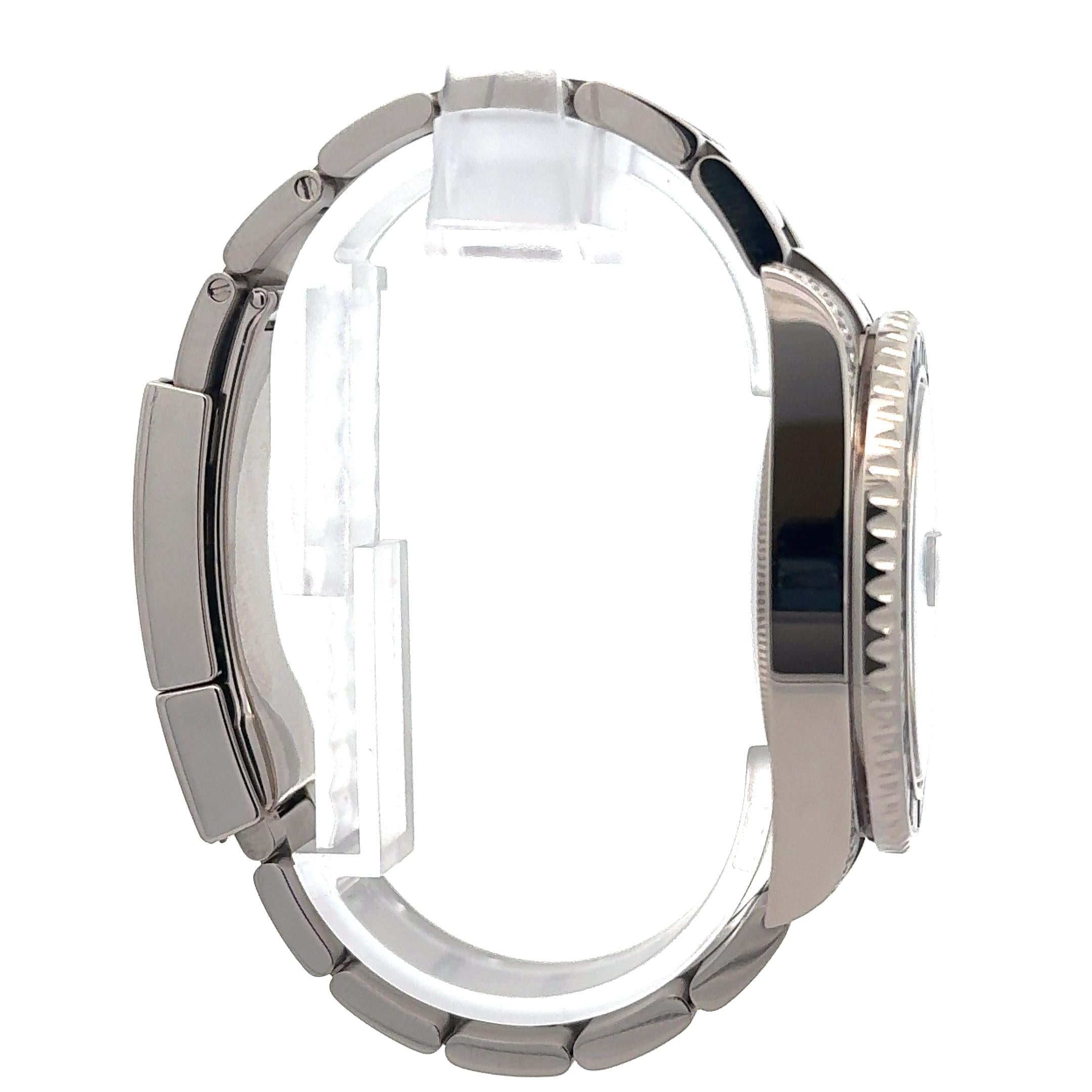 Rolex GMT-Master II 116759SA White Gold 40mm Diamond/Sapphire Bezel Wrist Watch