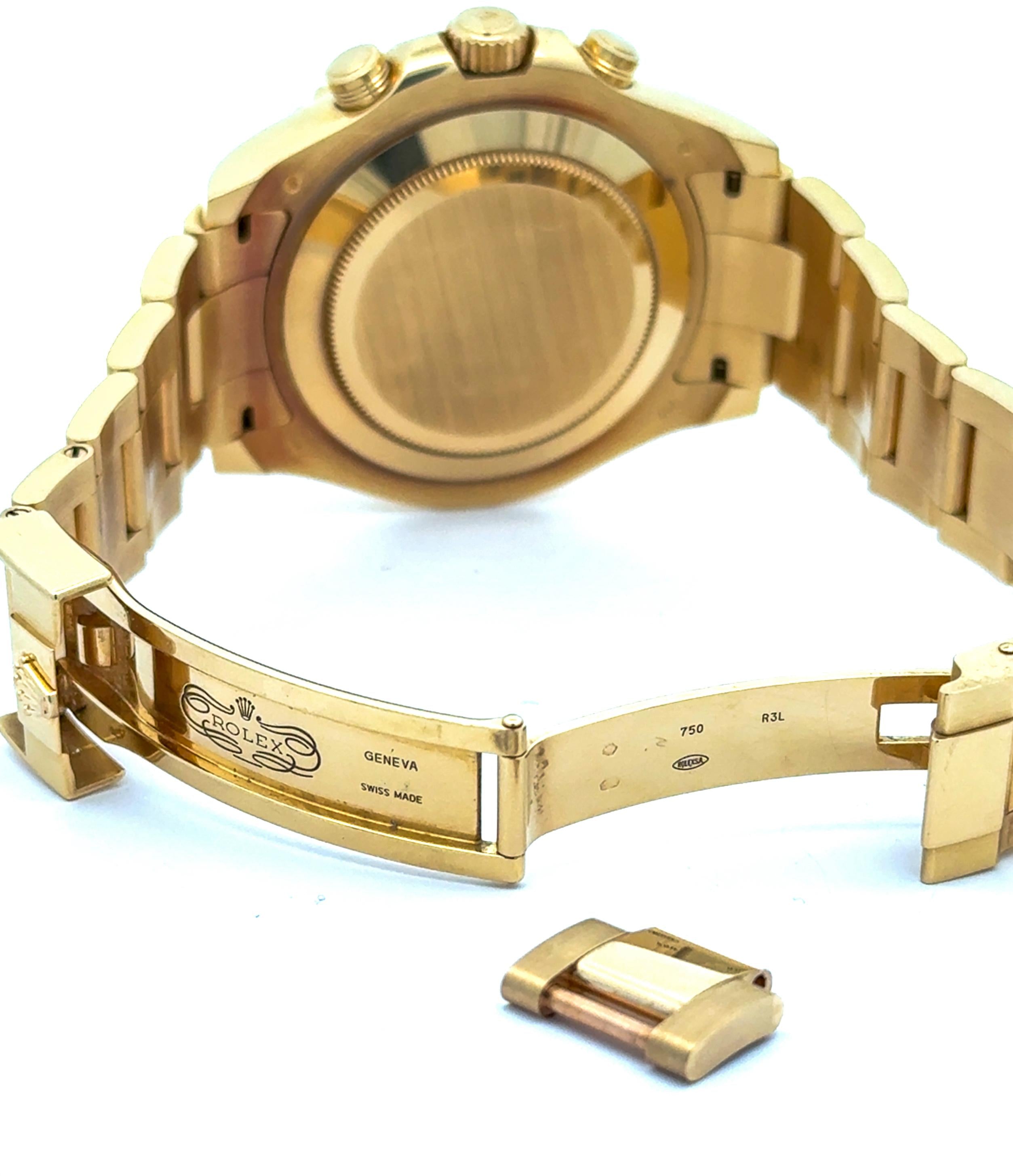 Rolex 2017 Yacht Master II - 116688 Yellow Gold 44mm Watch w/ Box and Papers