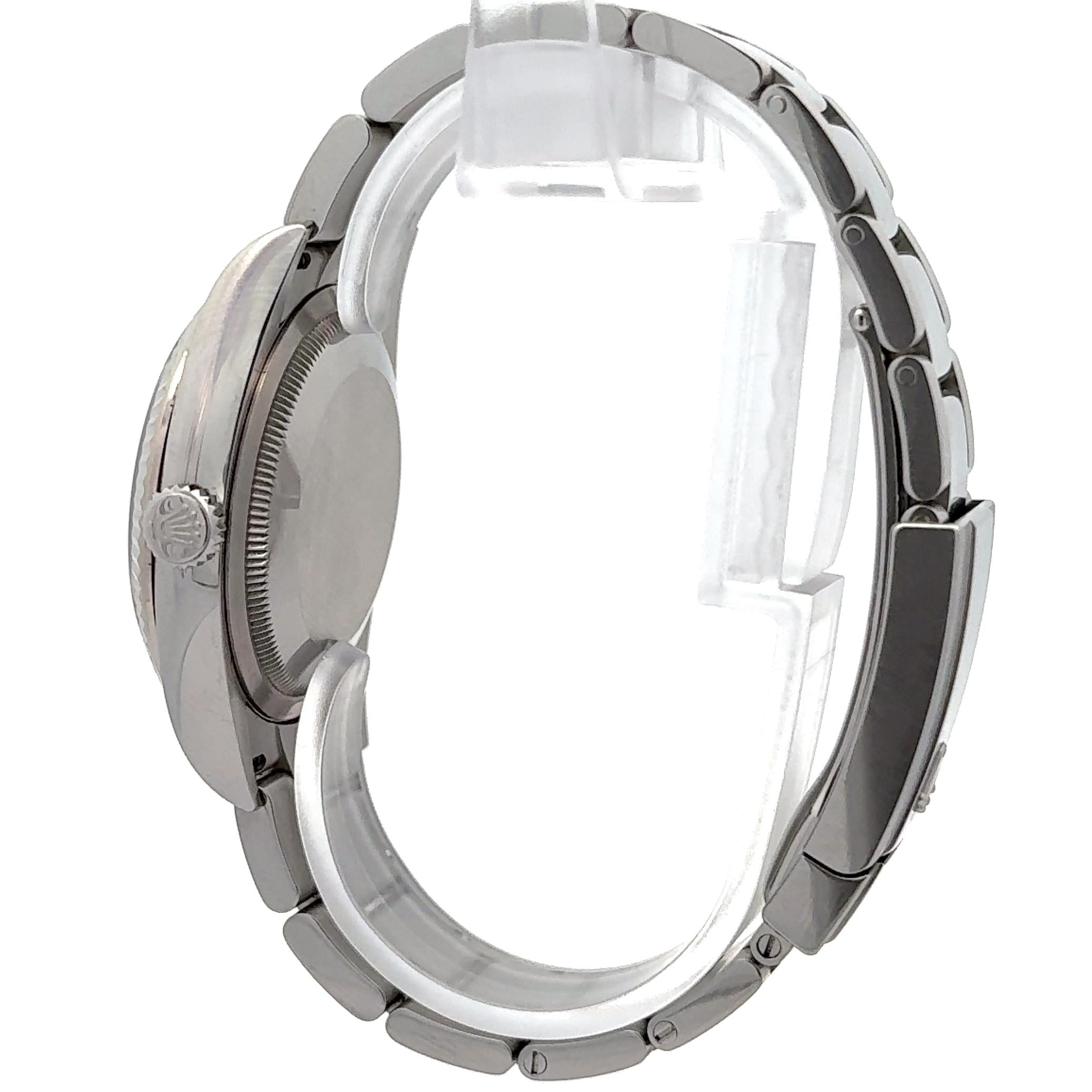 Rolex 2022 Datejust 126234 Green Palm Dial 36mm Watch w/ Box and Papers