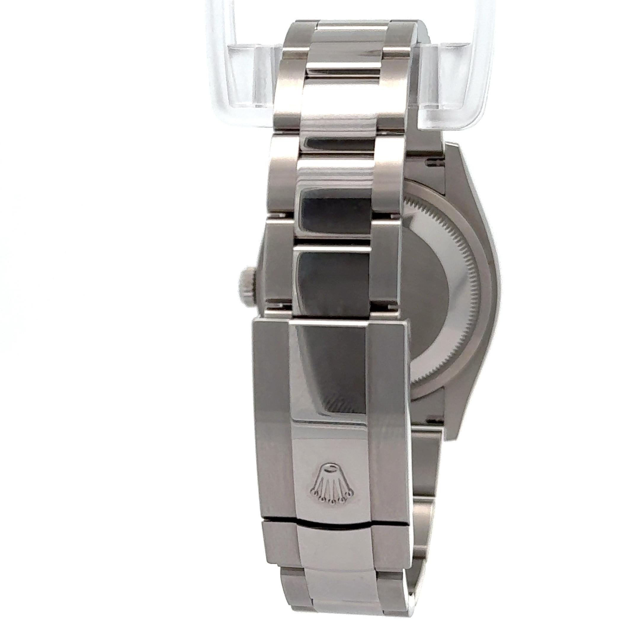 Rolex 2022 Datejust 126234 Green Palm Dial 36mm Watch w/ Box and Papers