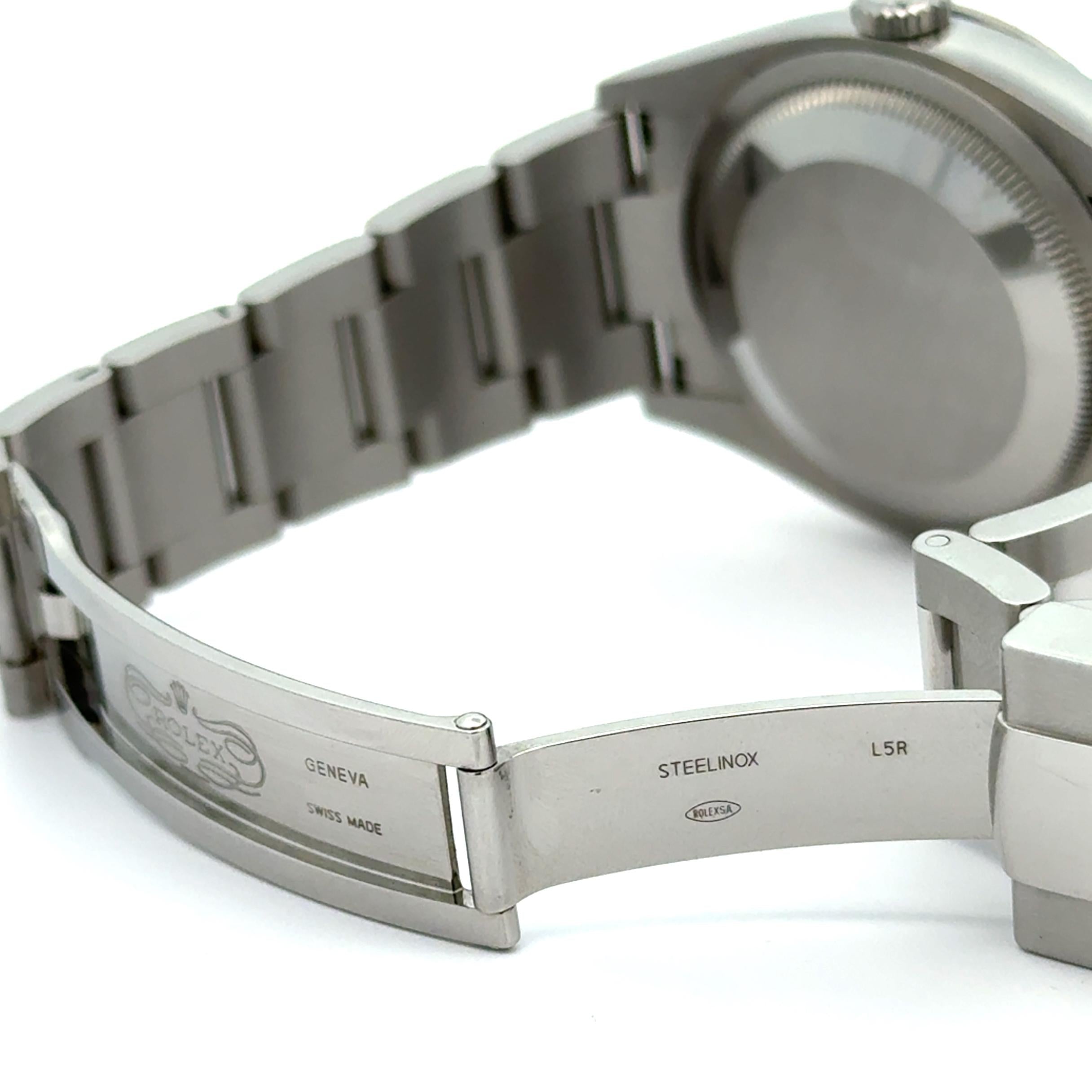 Rolex 2022 Datejust 126234 Green Palm Dial 36mm Watch w/ Box and Papers