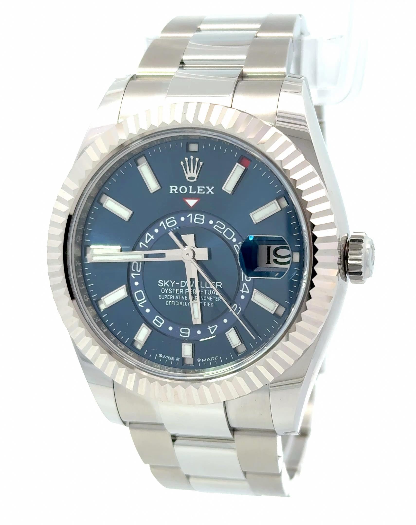 Rolex 2025 Sky-Dweller - 336934 Stainless 42mm Oyster Watch FULL SET