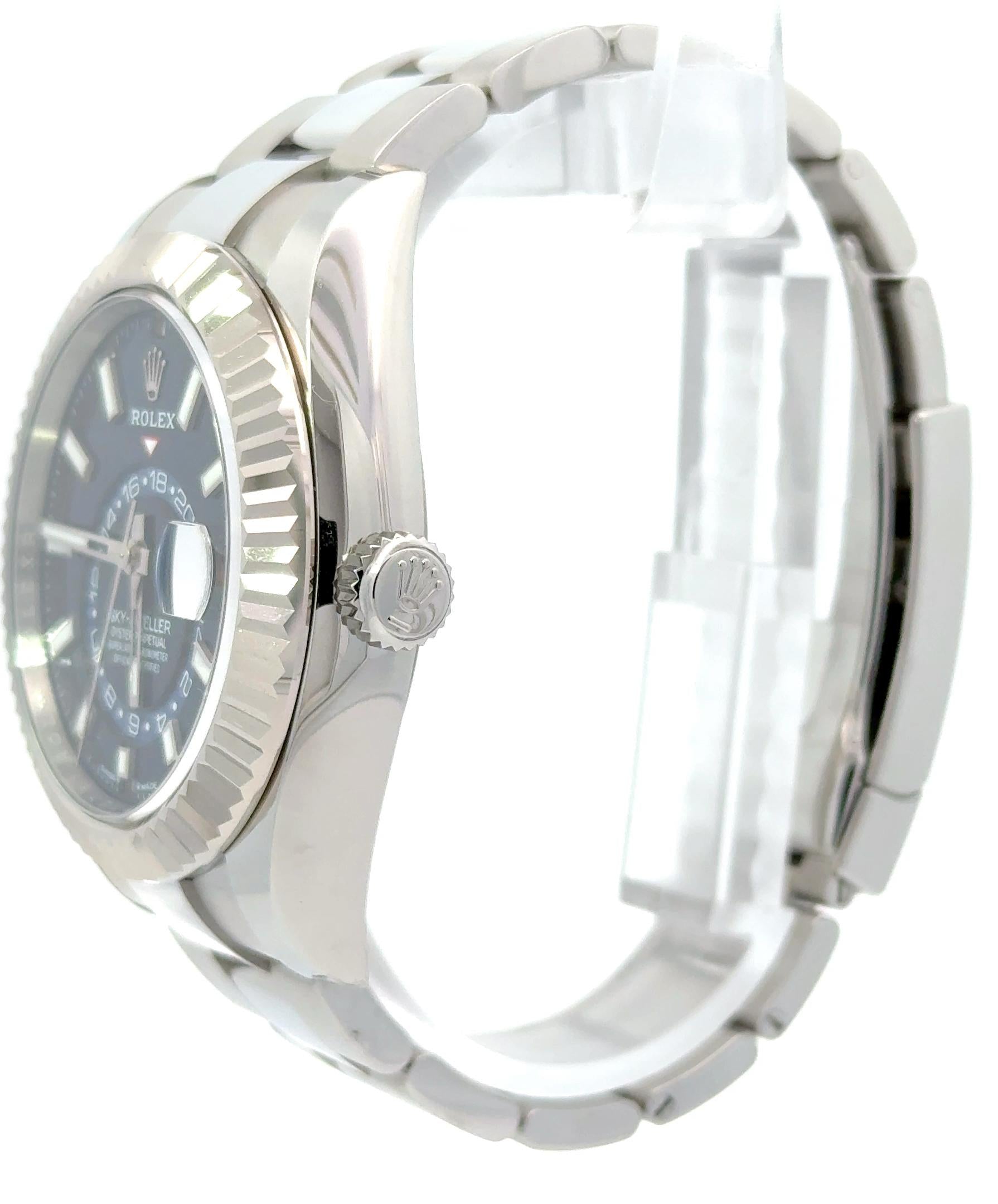 Rolex 2025 Sky-Dweller - 336934 Stainless 42mm Oyster Watch FULL SET