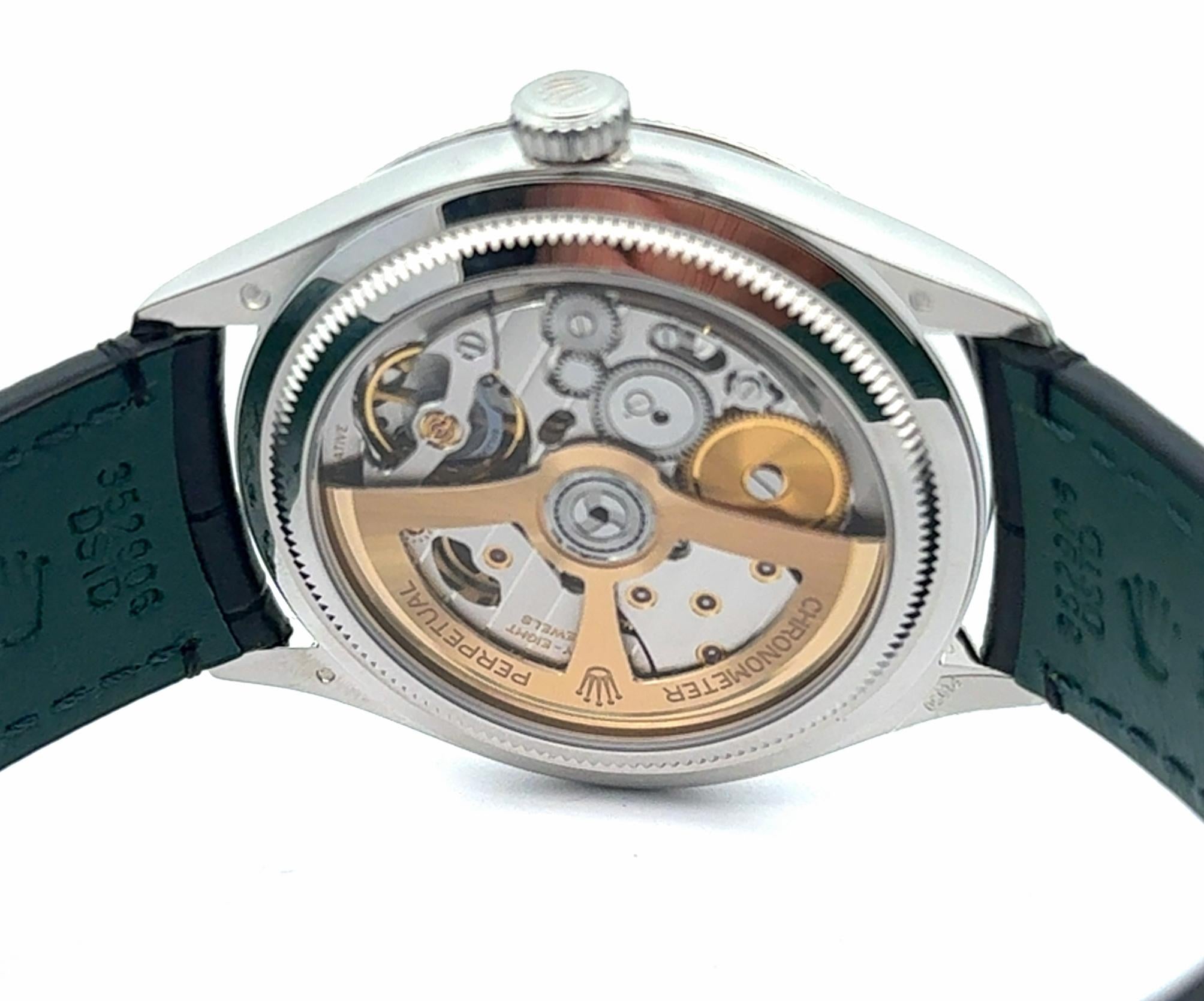 Rolex 2025 1908 Ref: 52506 39mm Platinum Ice Blue Dial Watch w/ FULL SET