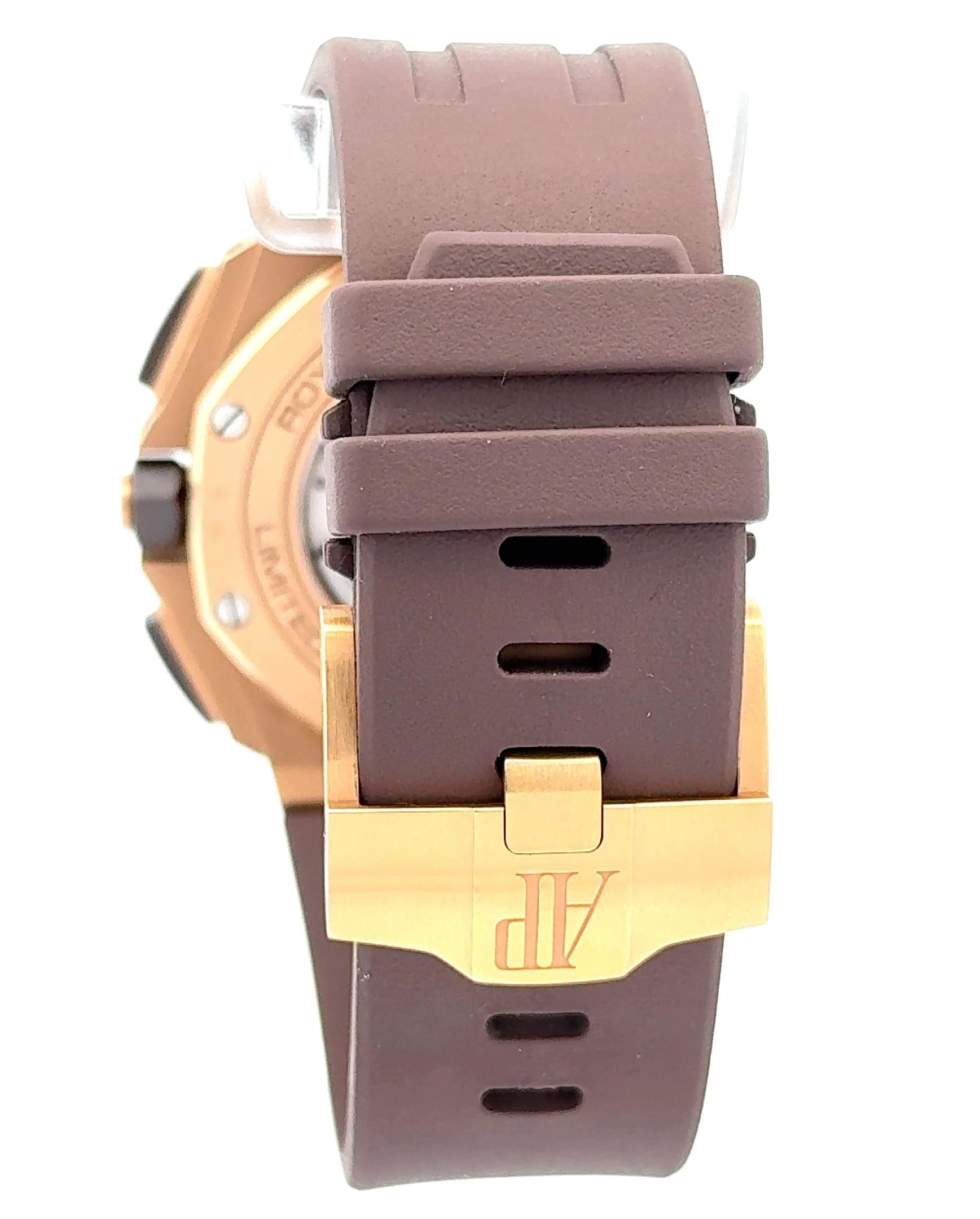 Audemars Piguet Royal Oak Offshore 18kt Rose Gold Limited Edition Watch