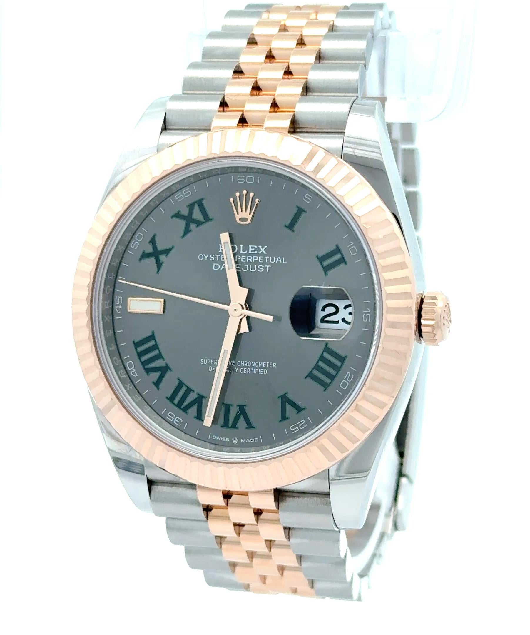 Rolex 2023 Datejust 126331 41mm Two Tone Jubilee Watch w/ Box and Papers