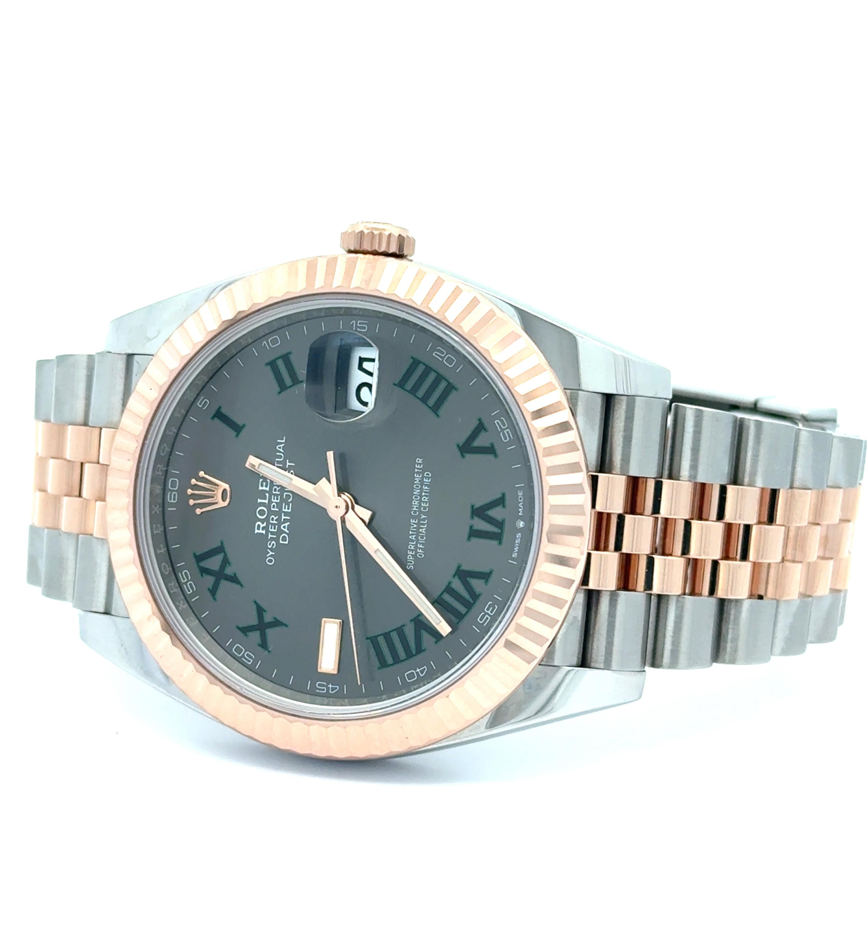 Rolex 2023 Datejust 126331 41mm Two Tone Jubilee Watch w/ Box and Papers