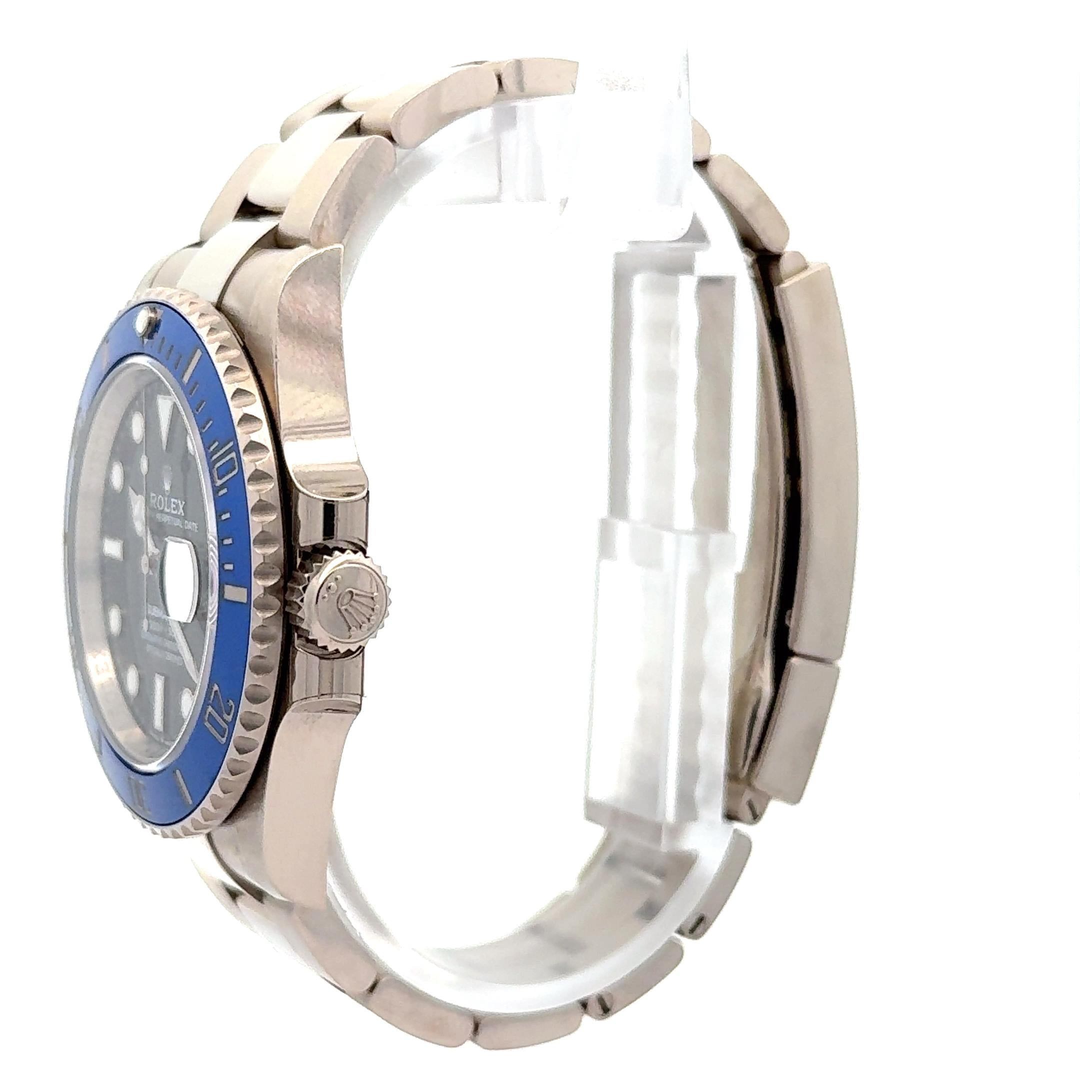 Rolex 2023 Submariner Date 126619LB White Gold Watch w/ Box and Papers