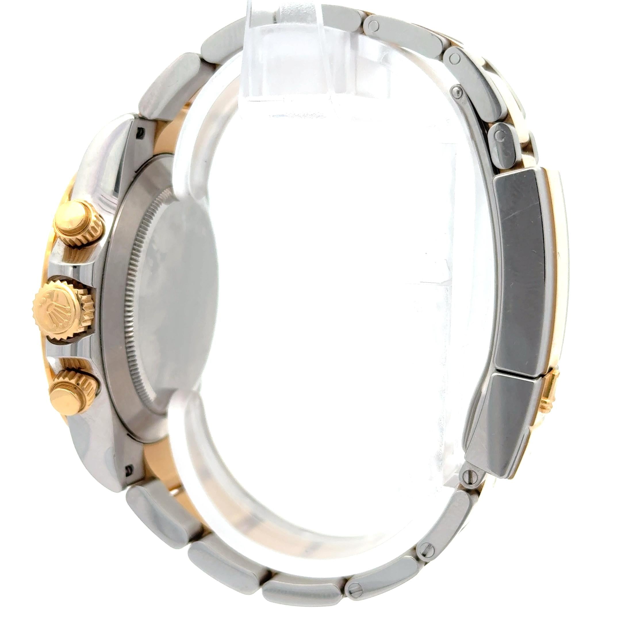 Rolex 2023 Daytona 116503 Two Tone Black Dial 40mm Watch w/ Box and Card