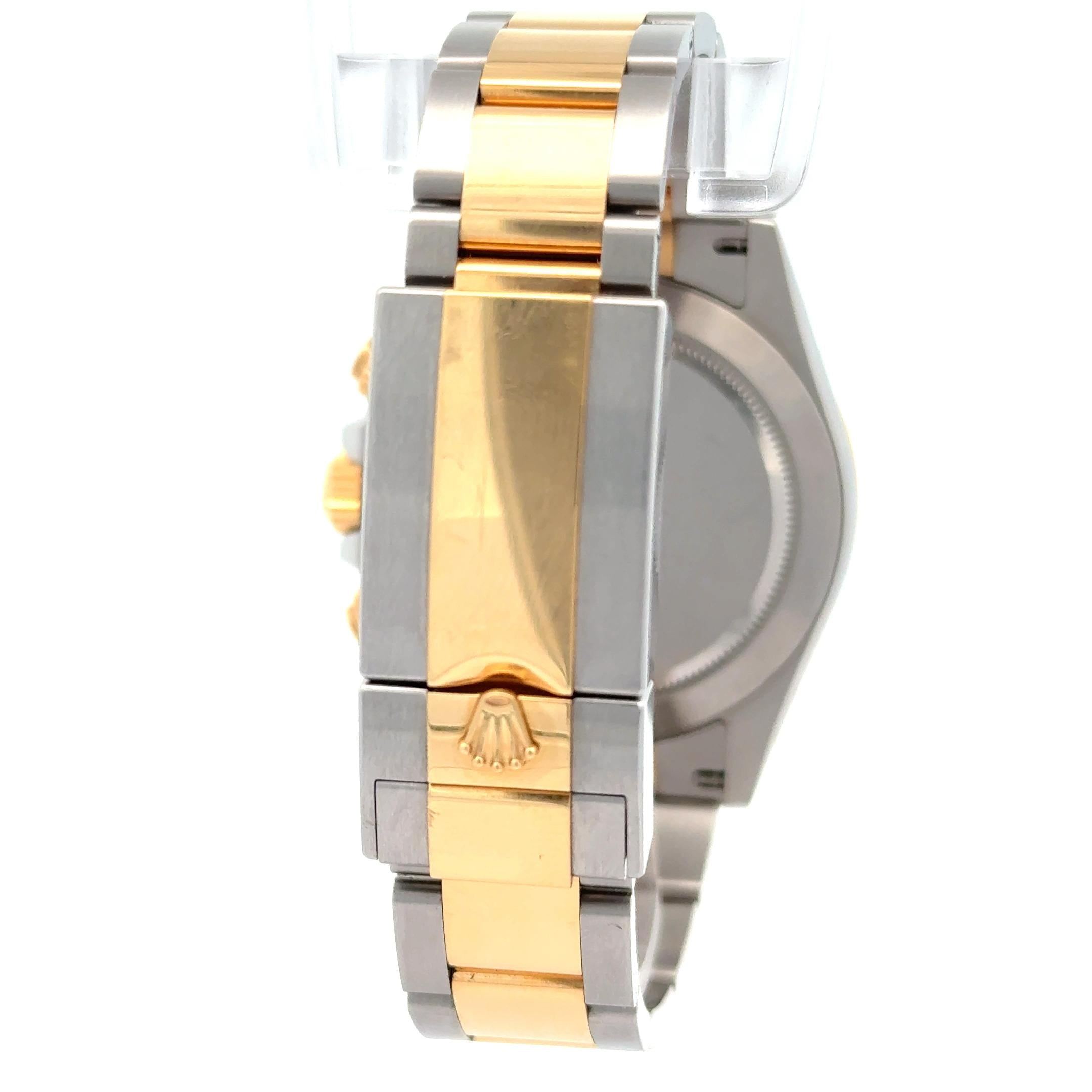 Rolex 2023 Daytona 116503 Two Tone Black Dial 40mm Watch w/ Box and Card