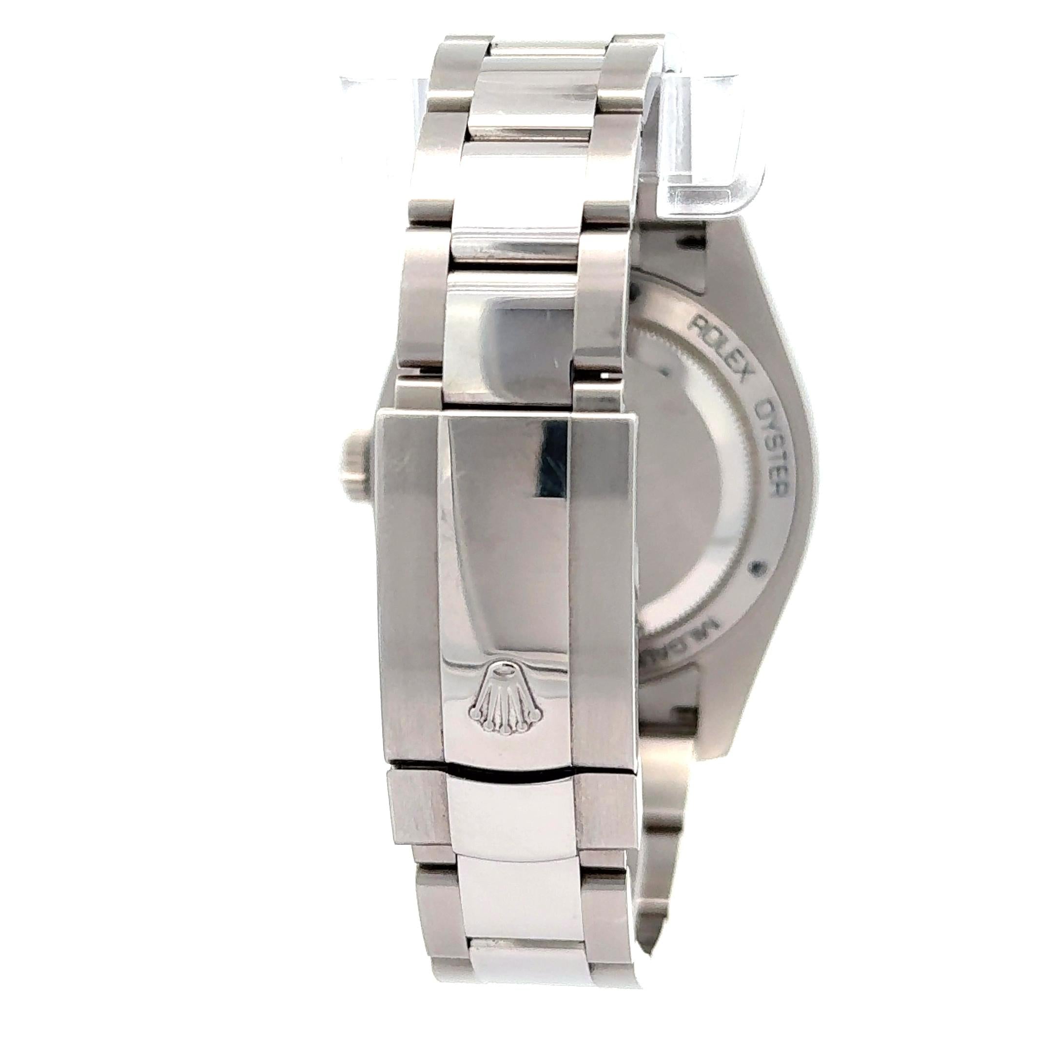 Rolex 2008 Milgauss 116400 Stainless Steel White Dial Watch w/ Box and Papers