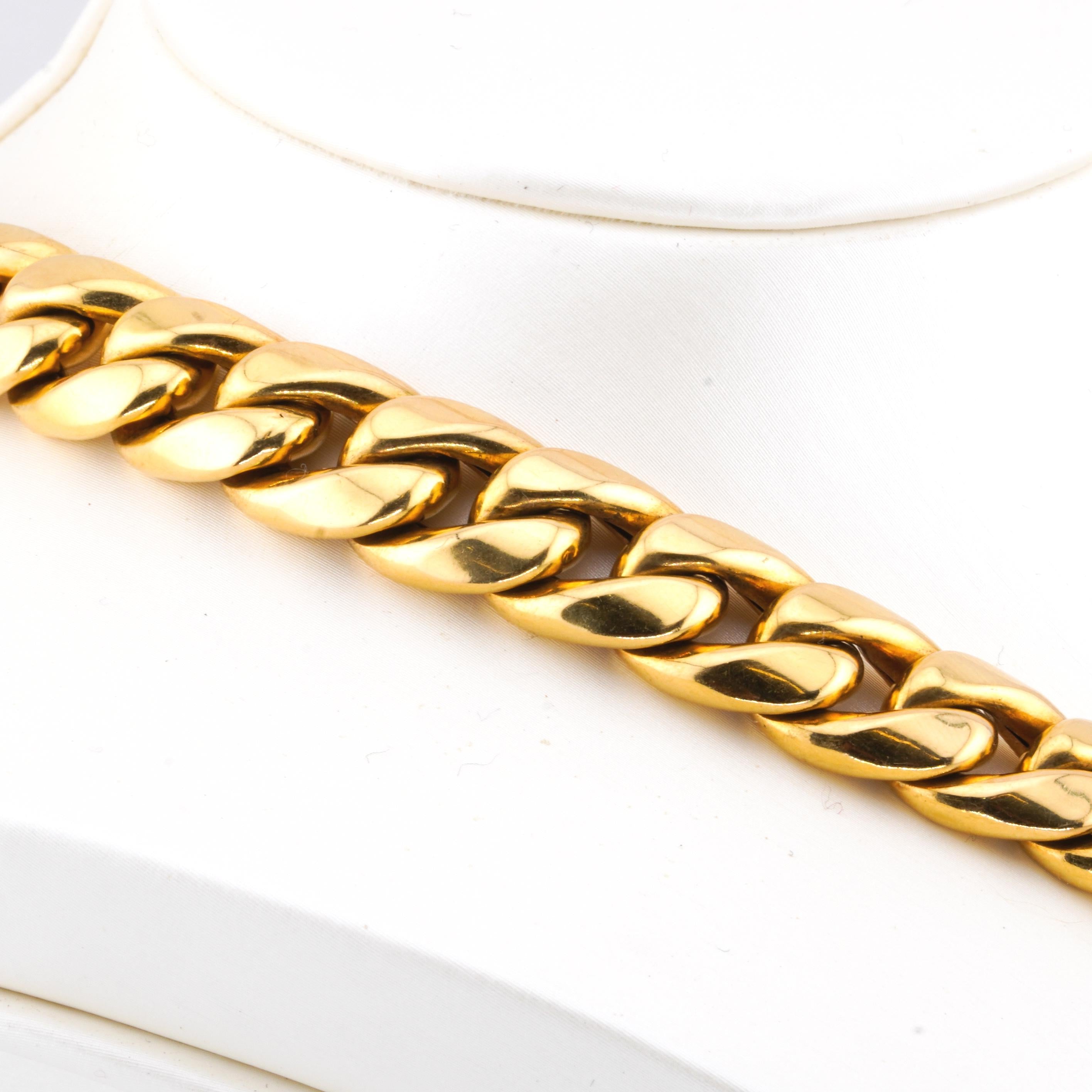 Verdi Gioielli 18k Gold Coin Diamond Cabochon Ruby Emerald Cuban Link Necklace