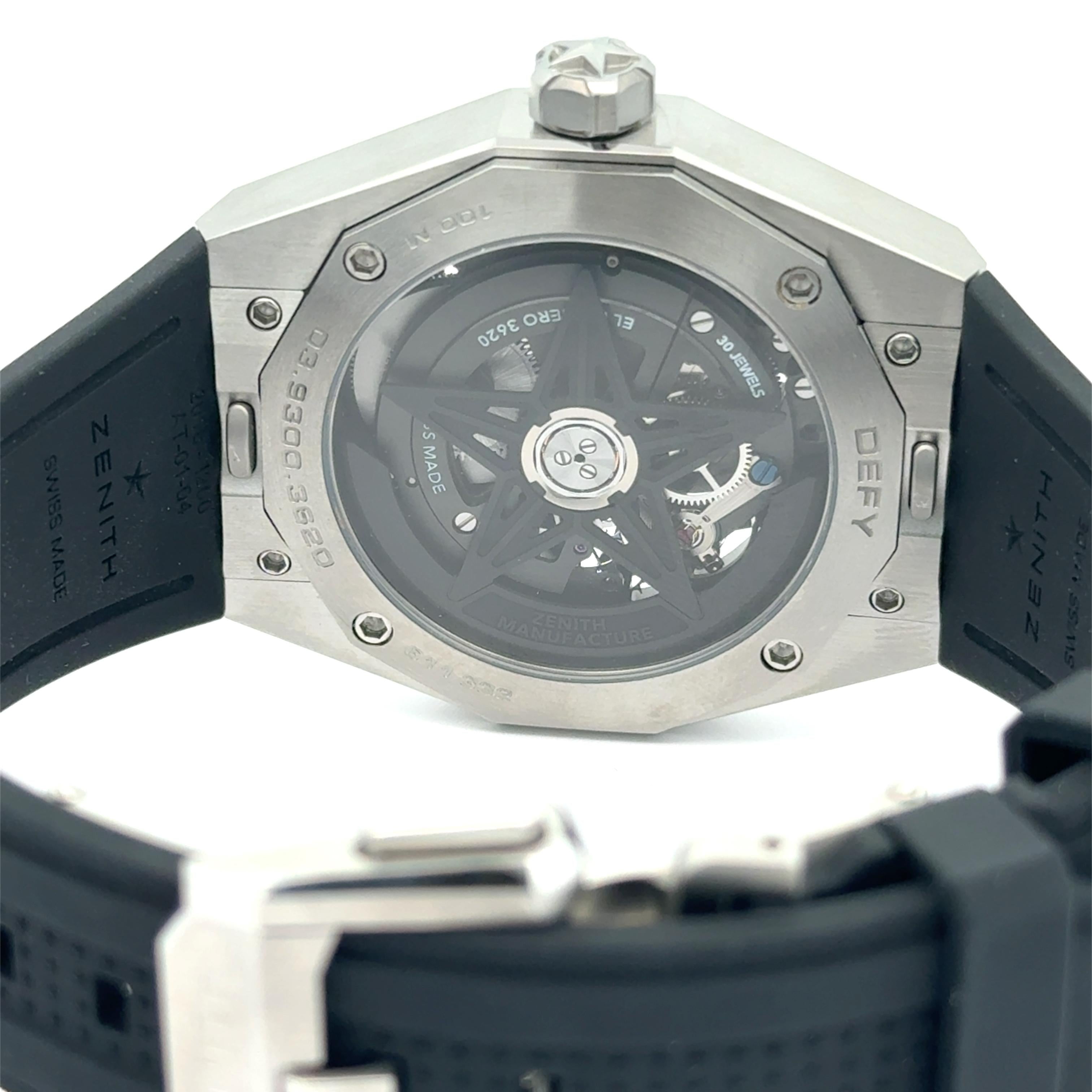 2024 Zenith Defy Skyline Skeleton Dial 03.9300.3620/78.I001 Stainless Watch