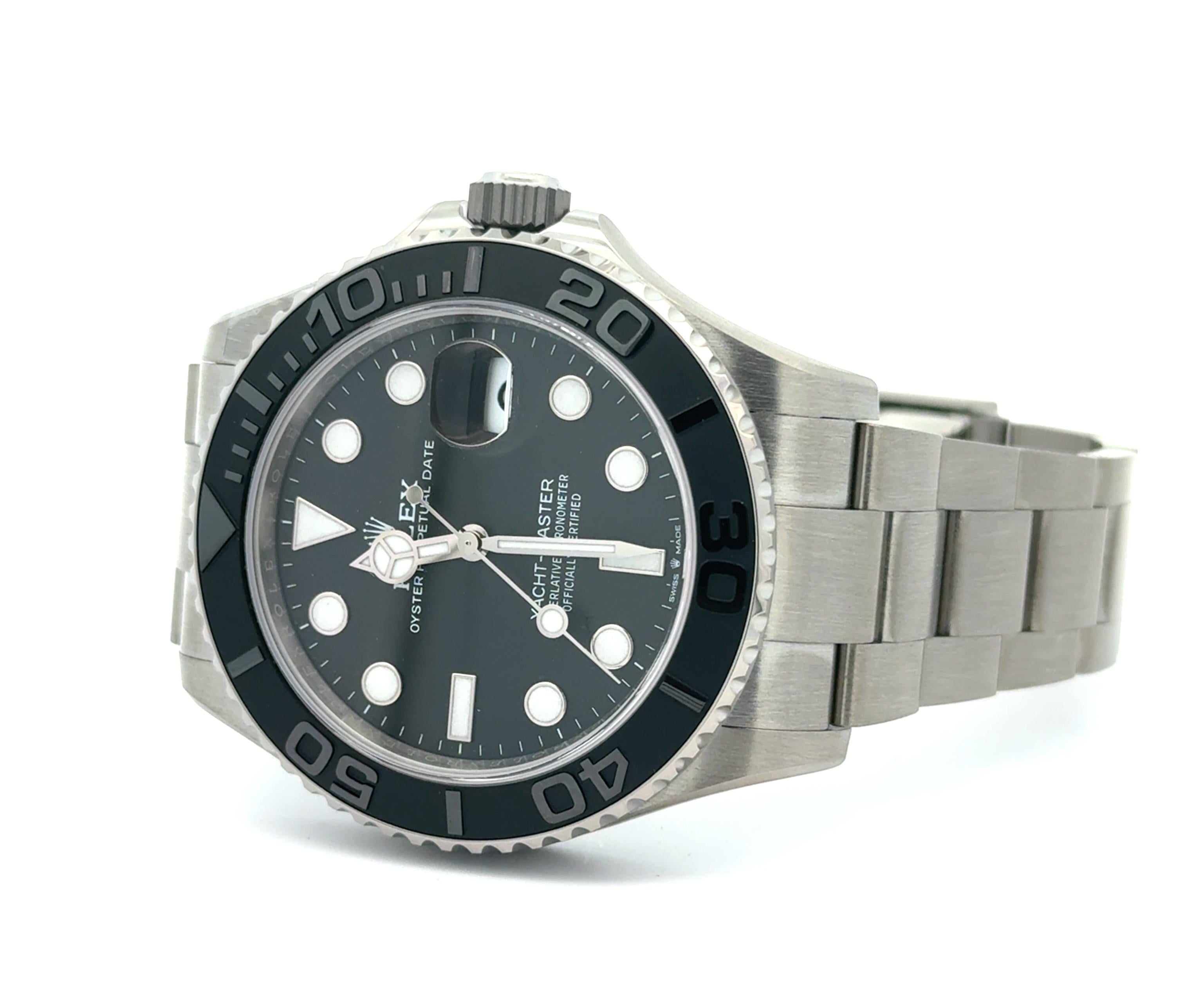 Rolex 2025 Yacht-Master 226627 Titanium 42mm Black Matte Bezel Watch w/ FULL SET