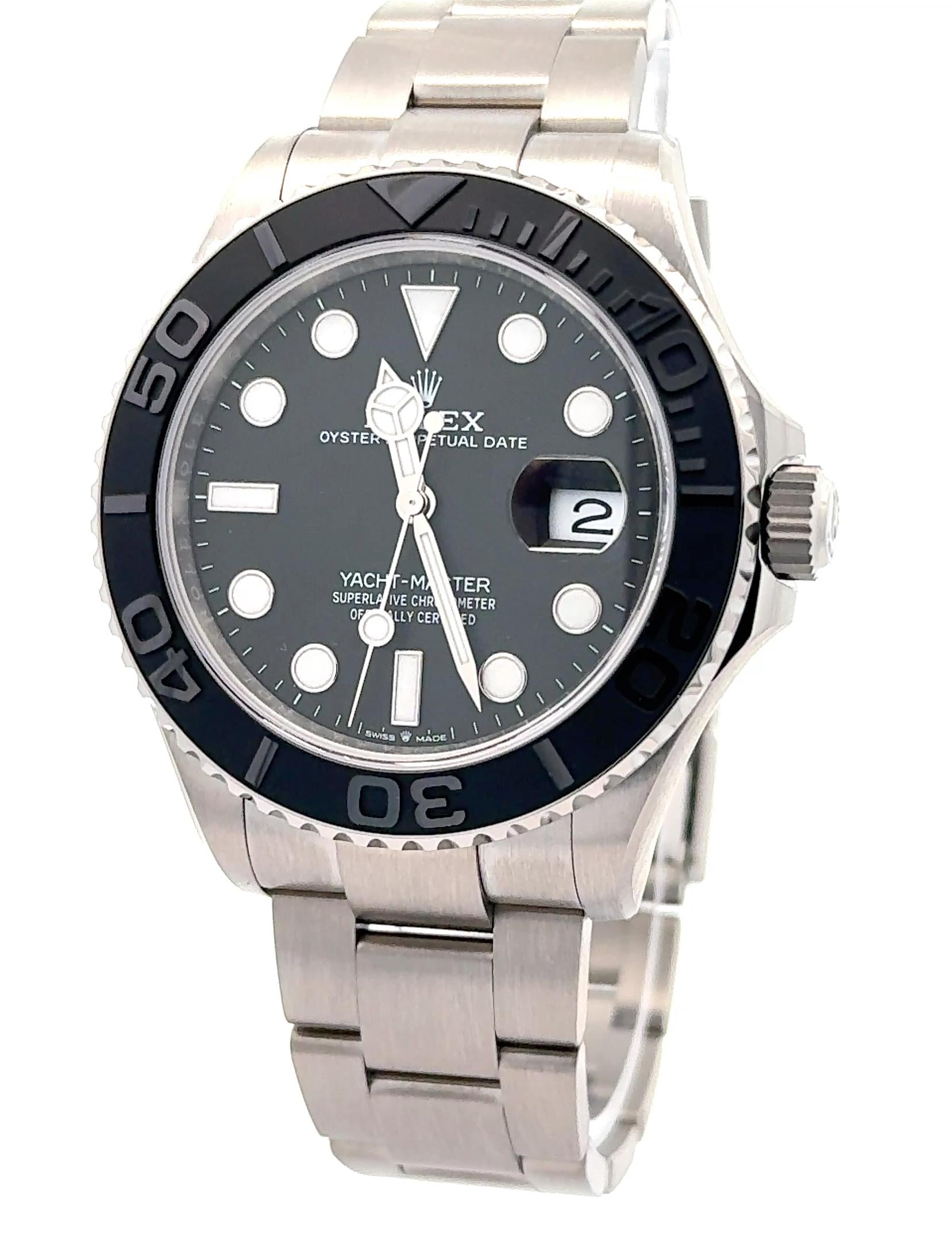 Rolex 2025 Yacht-Master 226627 Titanium 42mm Black Matte Bezel Watch w/ FULL SET