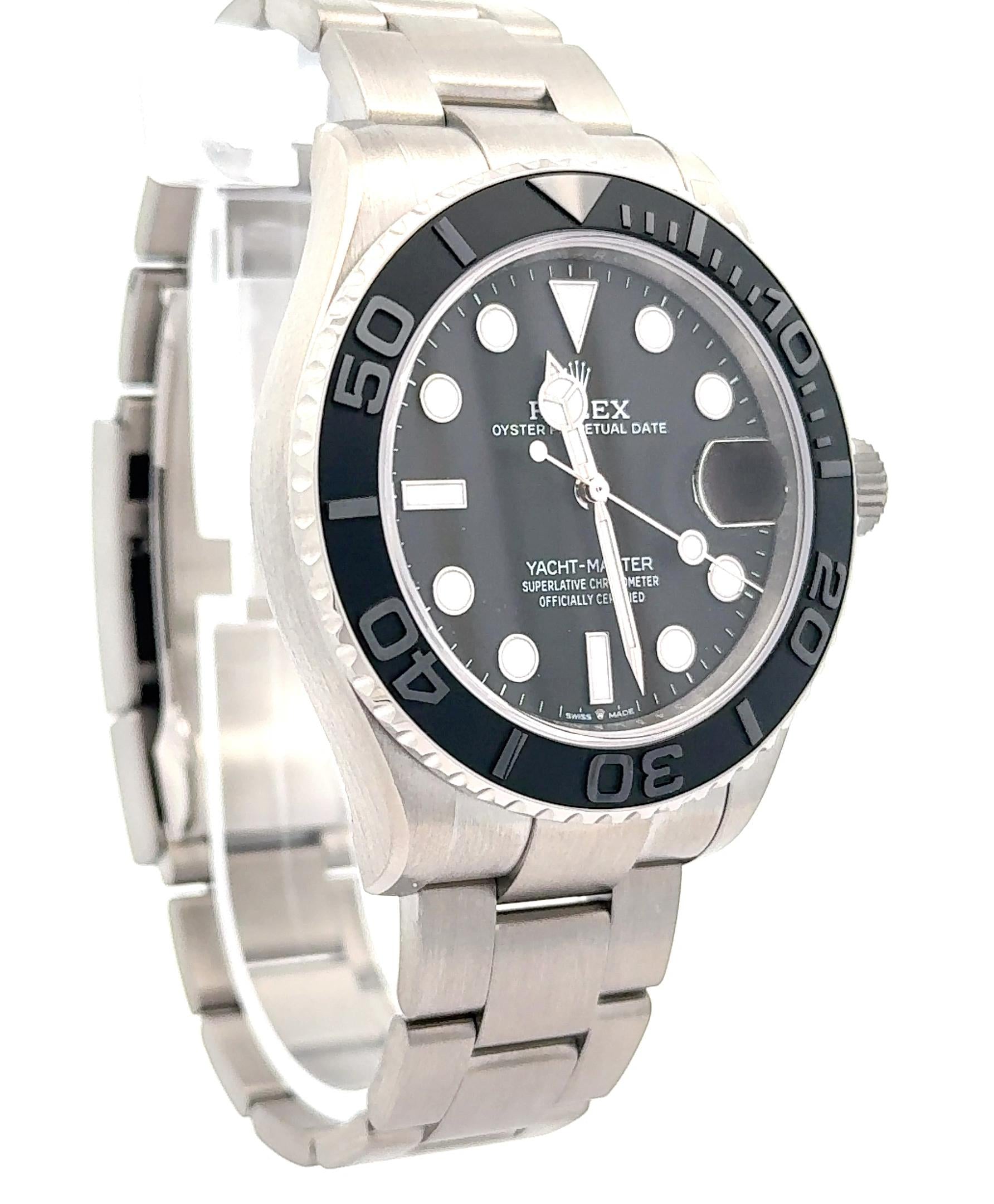 Rolex 2025 Yacht-Master 226627 Titanium 42mm Black Matte Bezel Watch w/ FULL SET