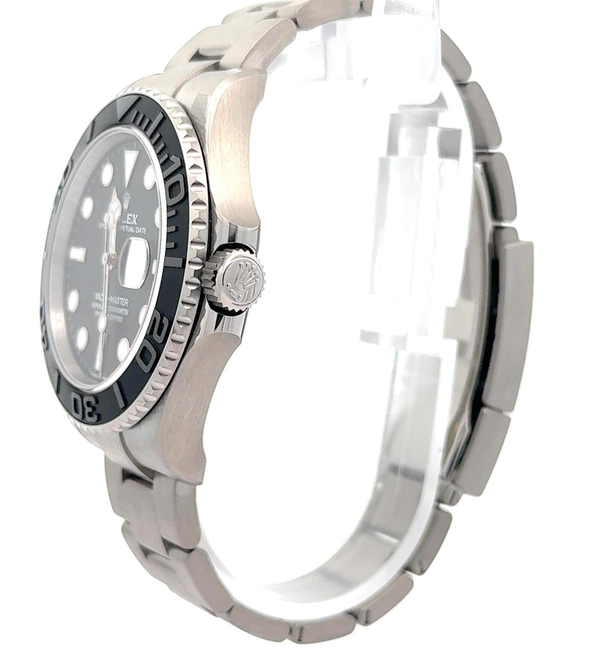 Rolex 2025 Yacht-Master 226627 Titanium 42mm Black Matte Bezel Watch w/ FULL SET