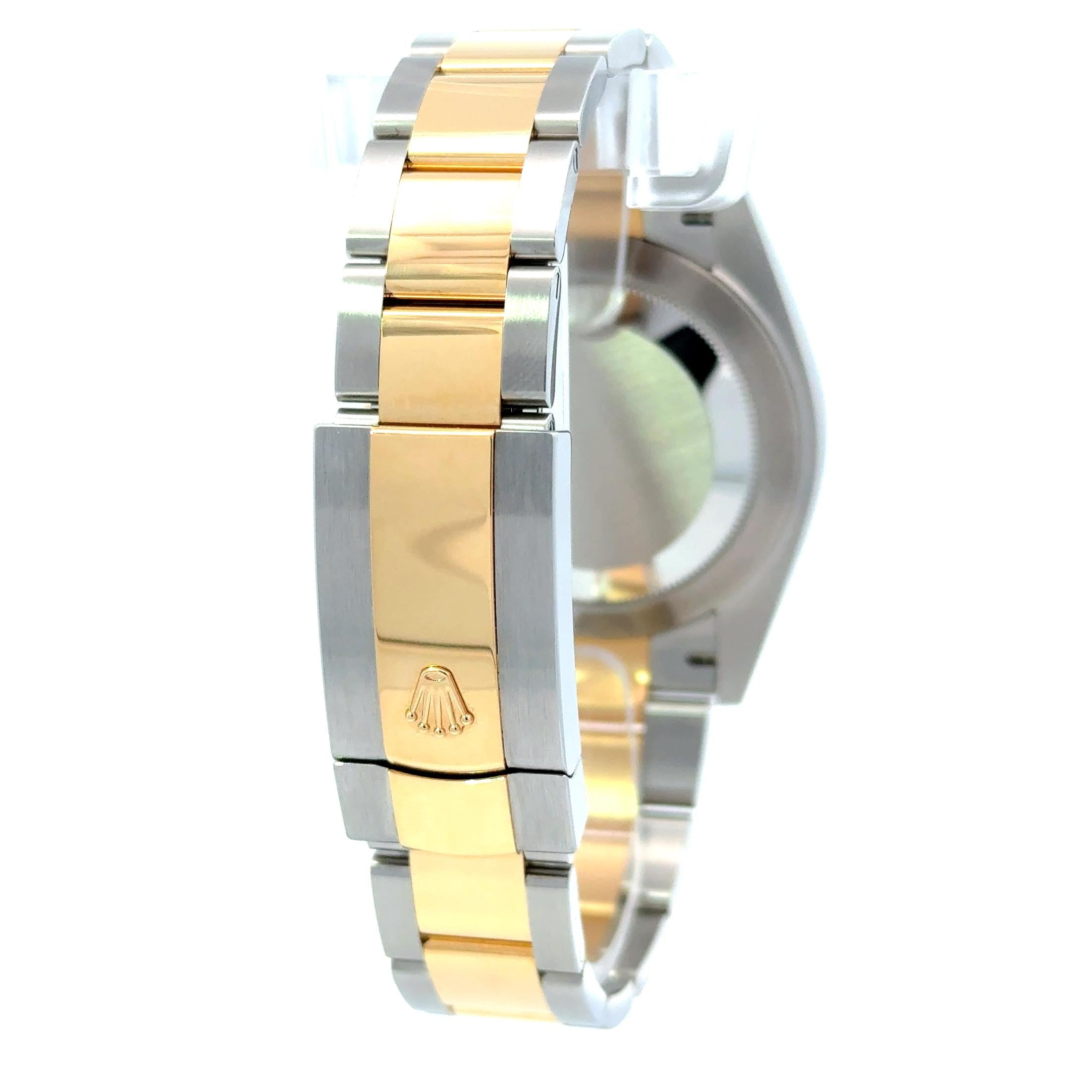 Rolex 2024  Datejust - 126303 Wimbledon 41mm Two-Tone Oyster Watch w/ FULL SET