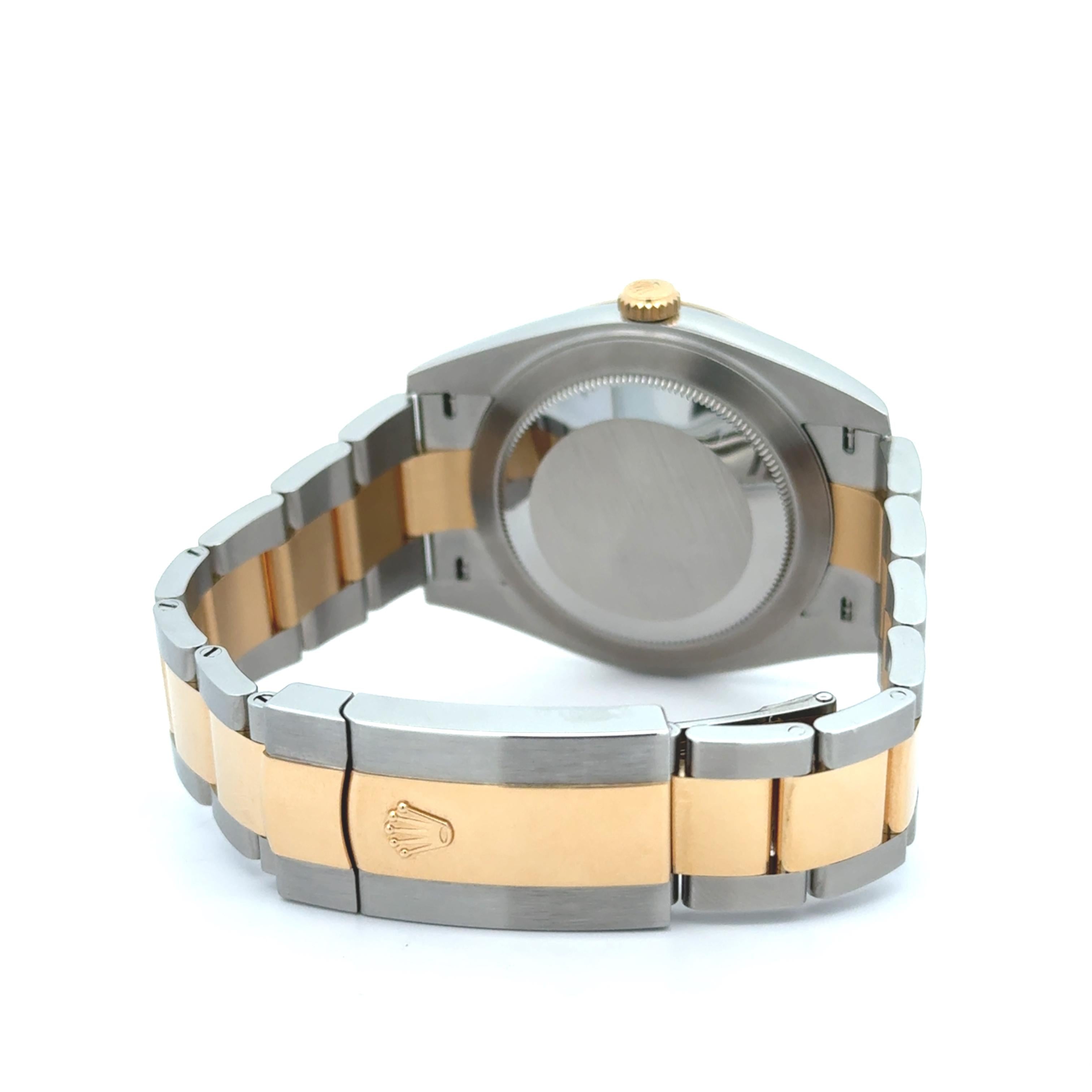 Rolex 2024  Datejust - 126303 Wimbledon 41mm Two-Tone Oyster Watch w/ FULL SET