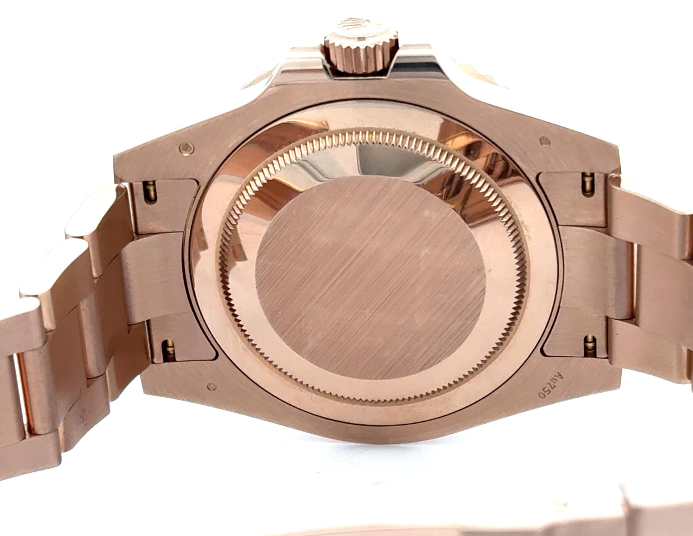 Rolex 2022 GMT-Master II 126715CHNR 18k Rose Gold 40mm Watch w/ Box and Card