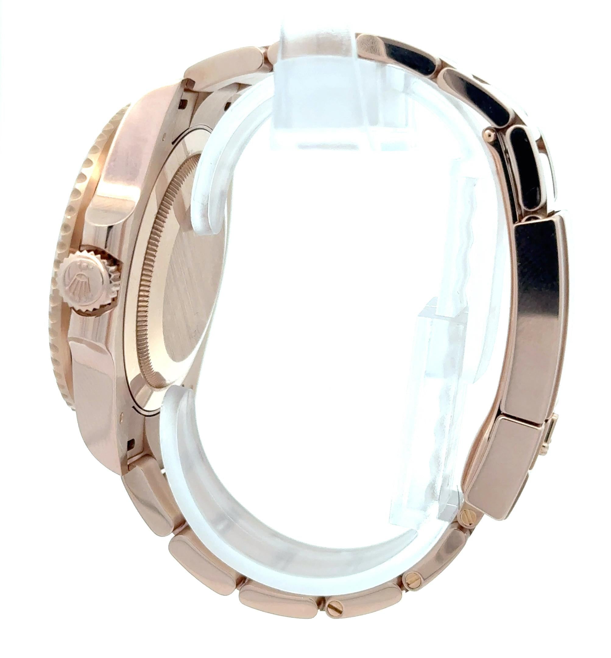 Rolex 2022 GMT-Master II 126715CHNR 18k Rose Gold 40mm Watch w/ Box and Card