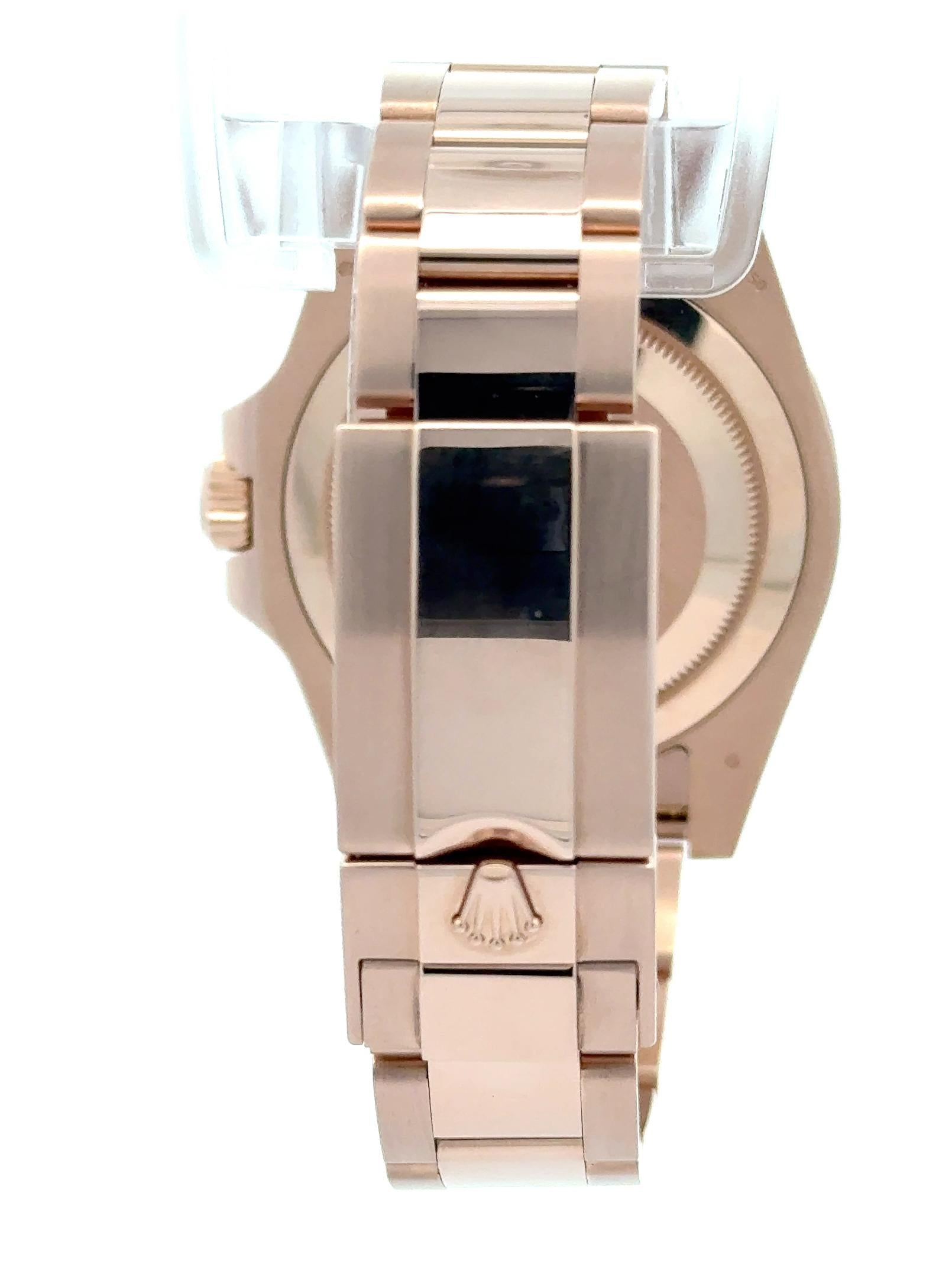 Rolex 2022 GMT-Master II 126715CHNR 18k Rose Gold 40mm Watch w/ Box and Card