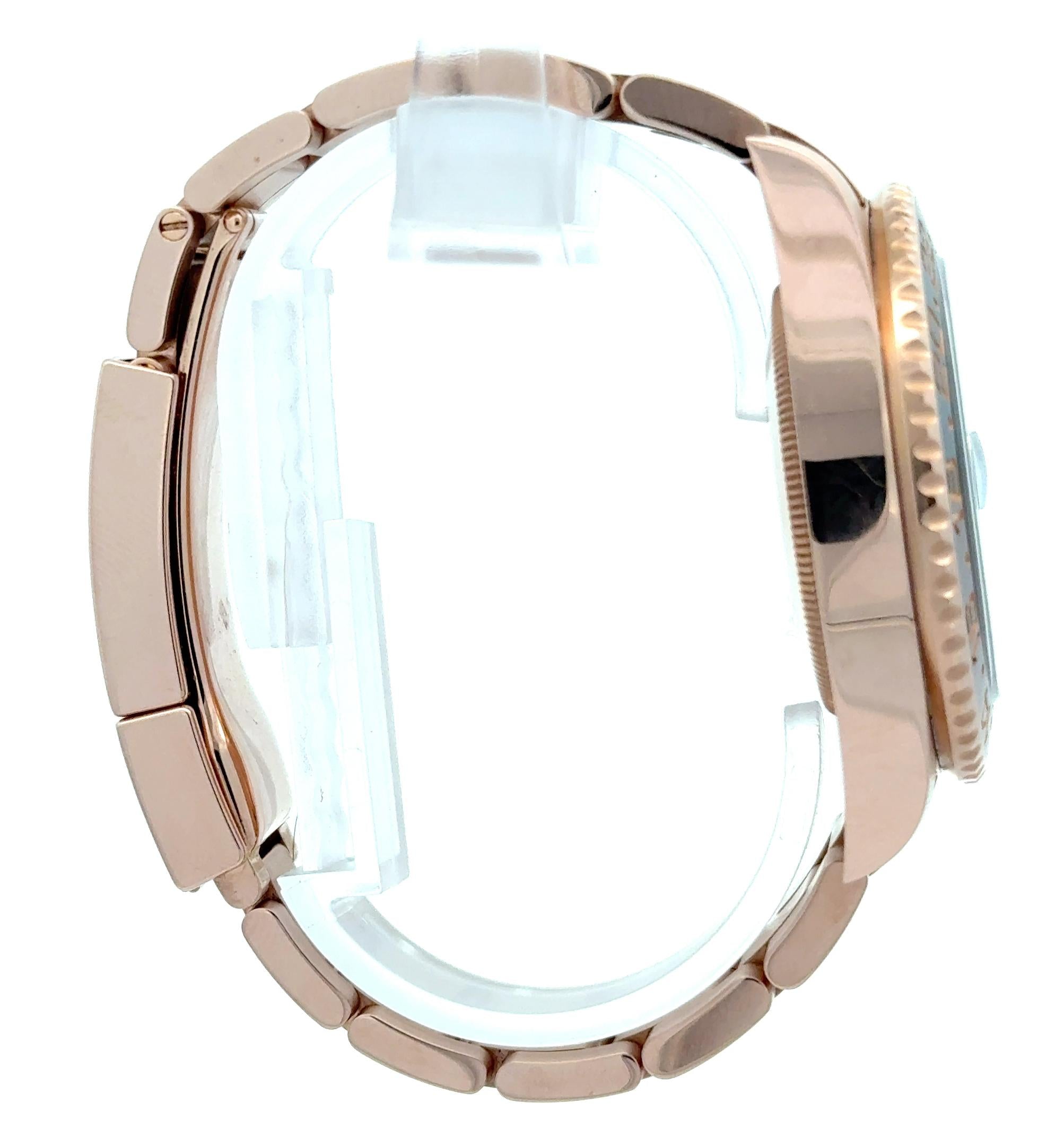 Rolex 2022 GMT-Master II 126715CHNR 18k Rose Gold 40mm Watch w/ Box and Card