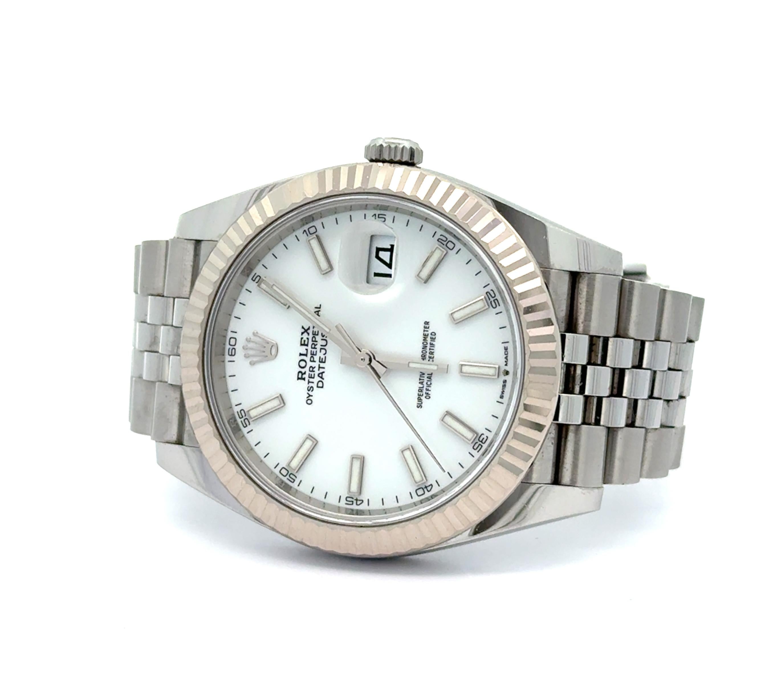 Rolex 2022 Datejust 126334 Stainless 41mm Jubilee Watch w/ Box and Papers