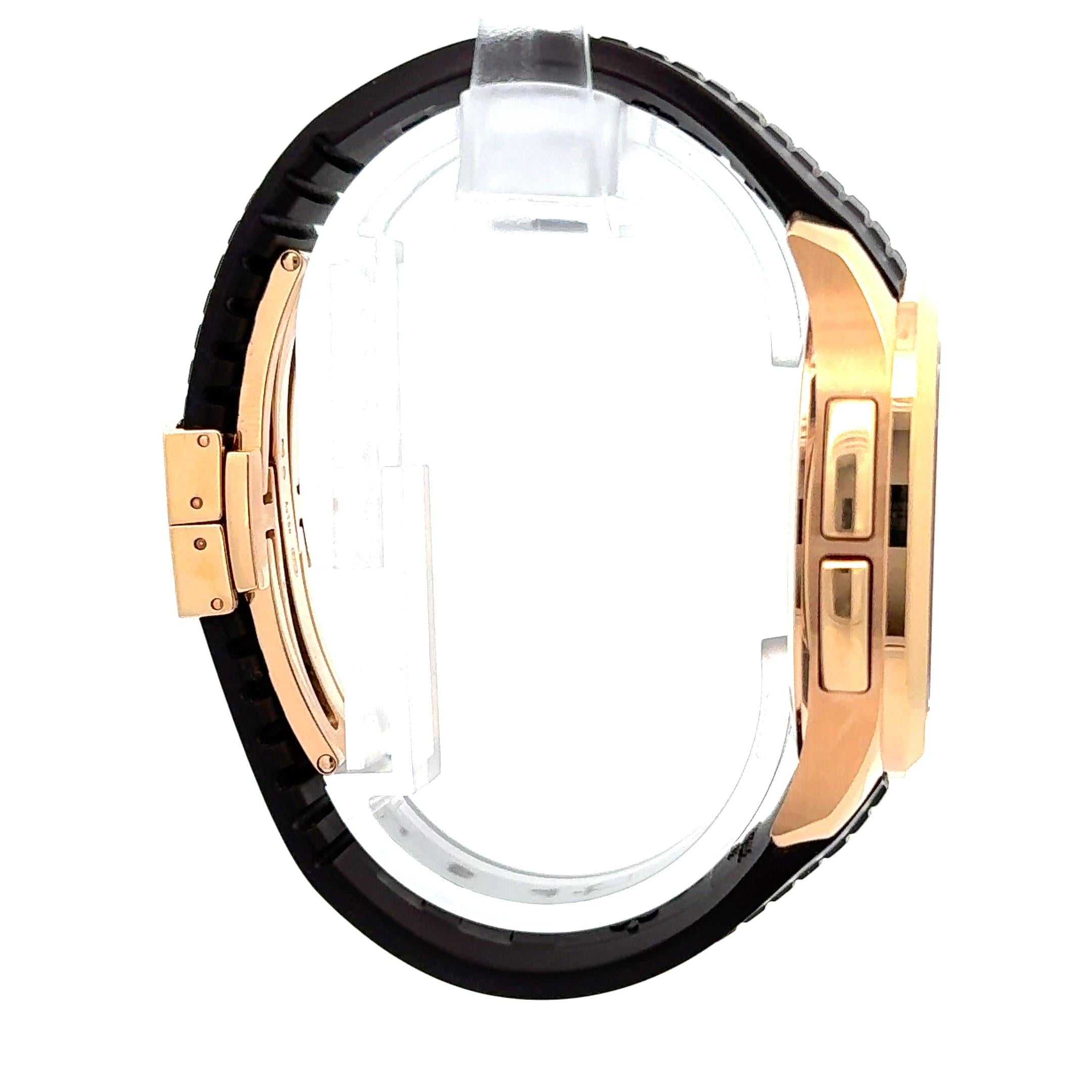 Patek Philippe 2019 Aquanaut 5164R-001 Travel Time 18k Watch w/ Box and Papers