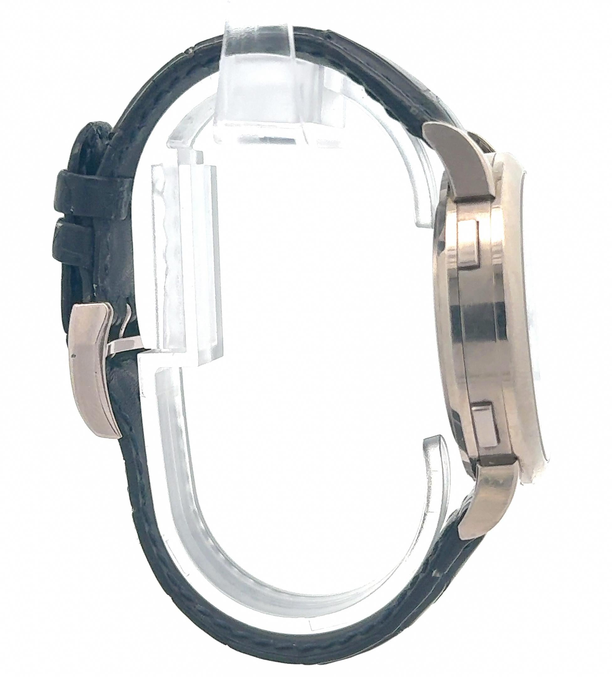 A. Lange & Sohne 2009 Lange 1 Time Zone 116.026 18k White Gold Watch w/ Booklets