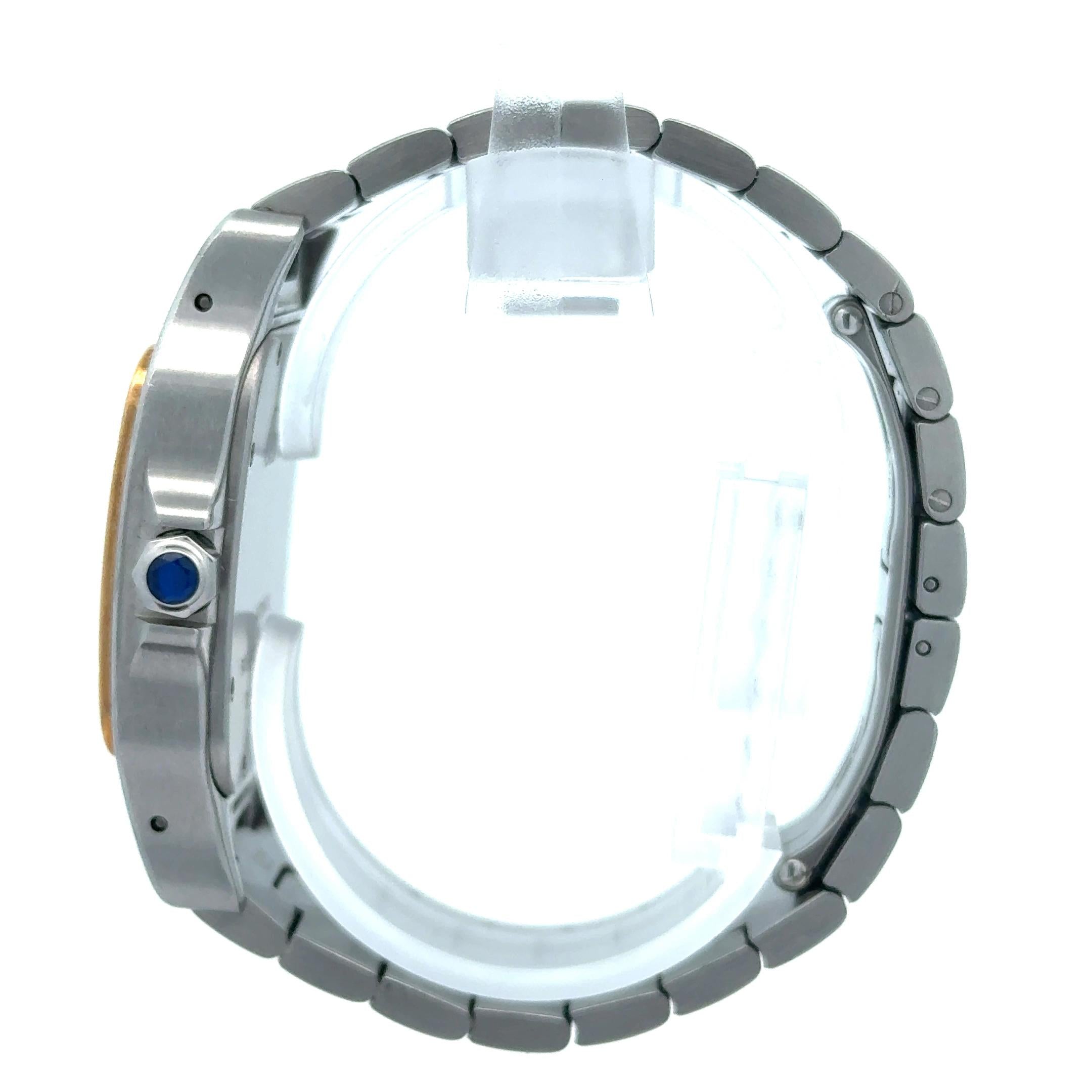 Cartier Santos Galbee 2823 Automatic 32mm Two Tone Wrist Watch