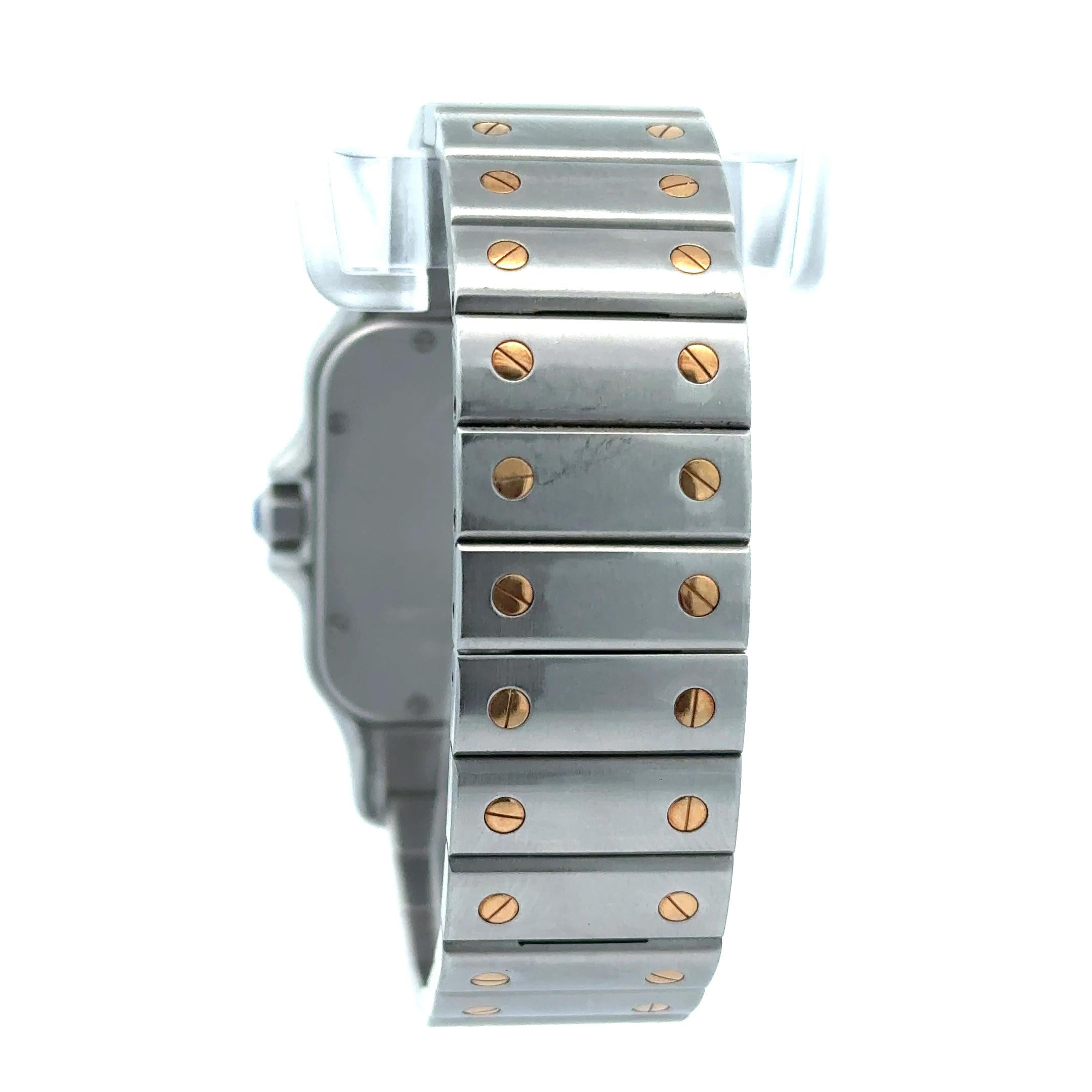 Cartier Santos Galbee 2823 Automatic 32mm Two Tone Wrist Watch