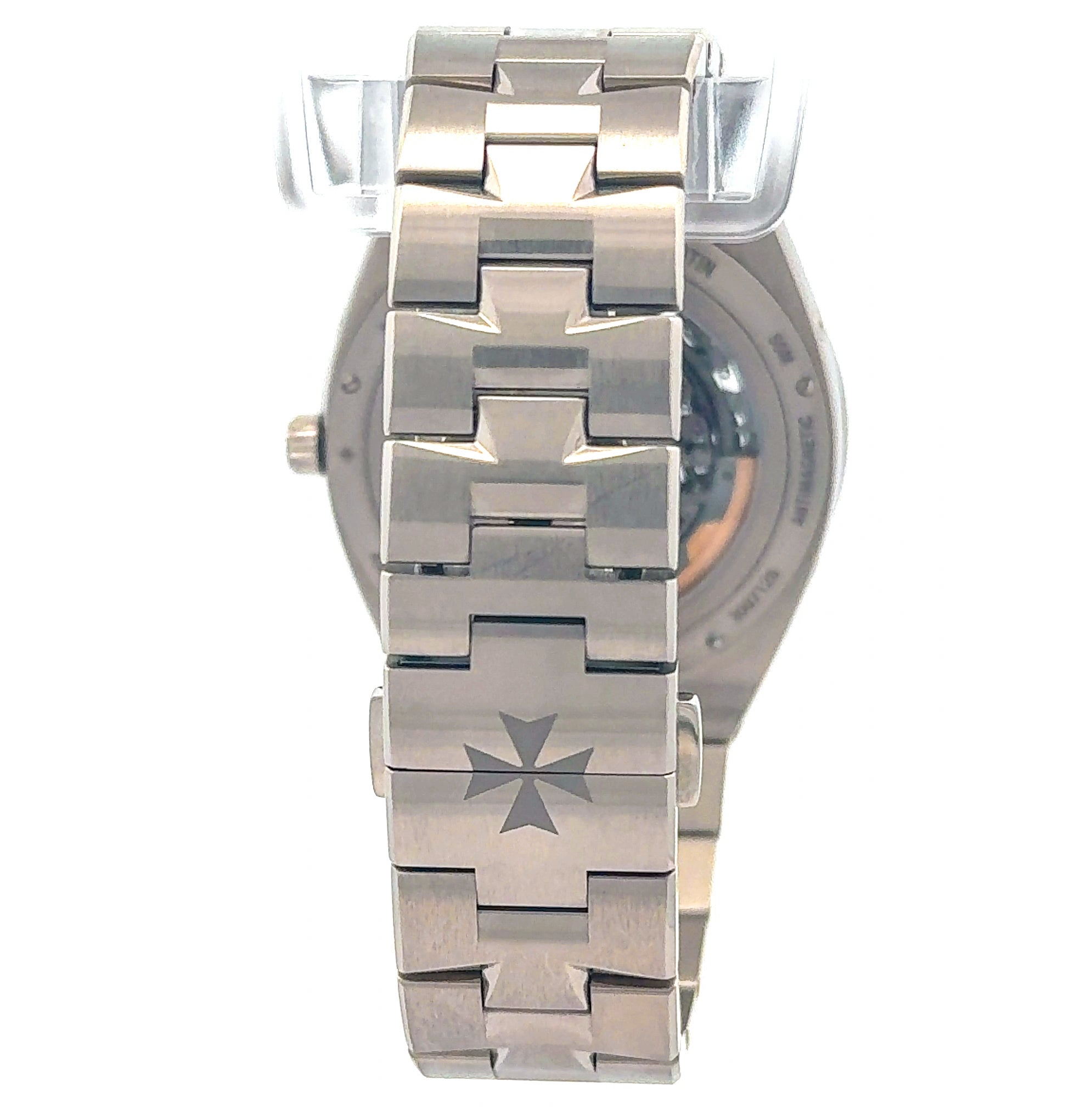 Vacheron Constantin Overseas 4307V/220G-238C White Gold Ruby Bezel  Watch