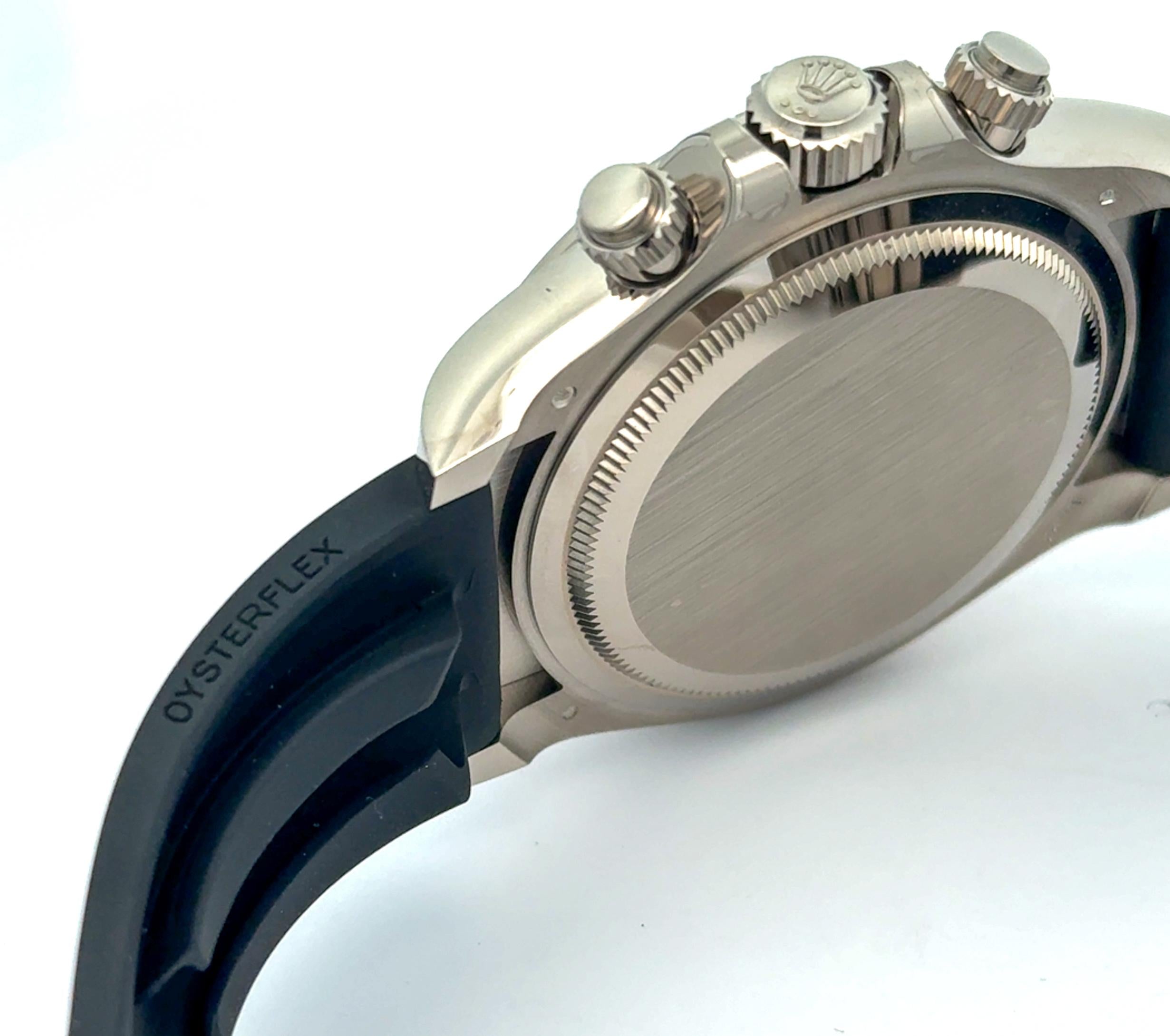 Rolex 2025 Daytona - 126519LN White Gold Meteorite Dial Oysterflex Watch